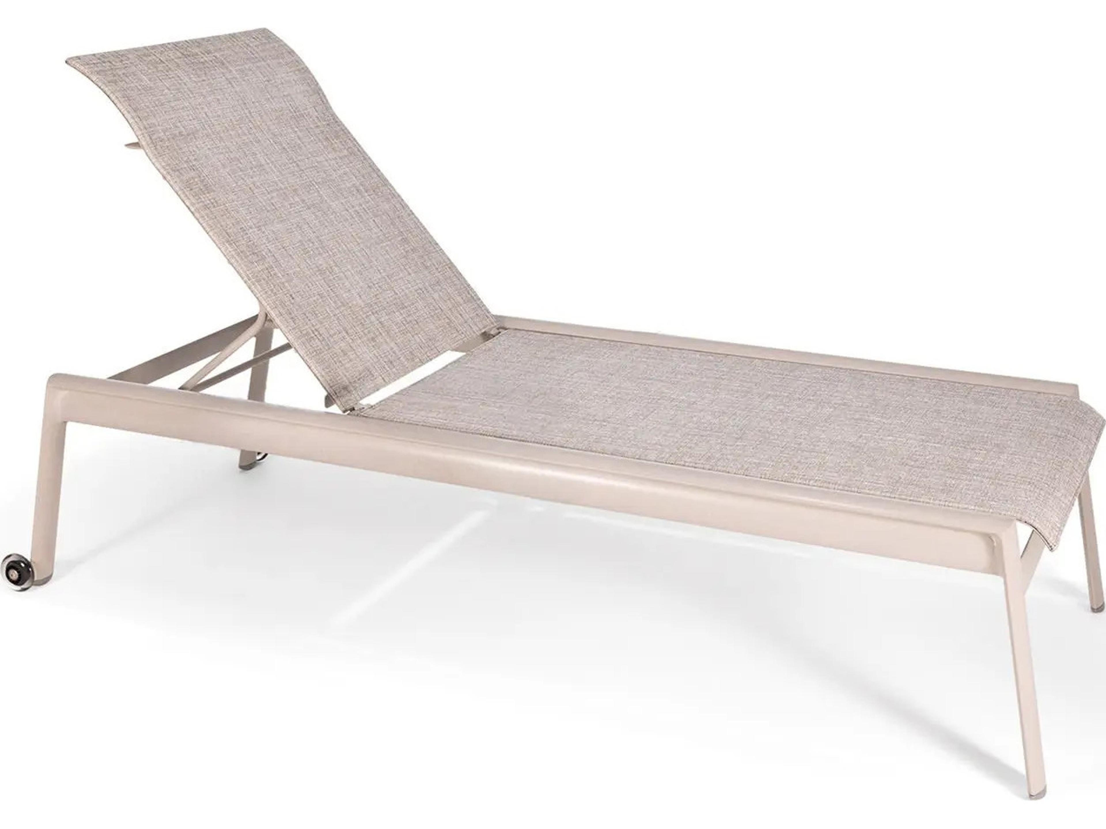 Icon Sling Aluminum Adjustable Chaise without Arms
