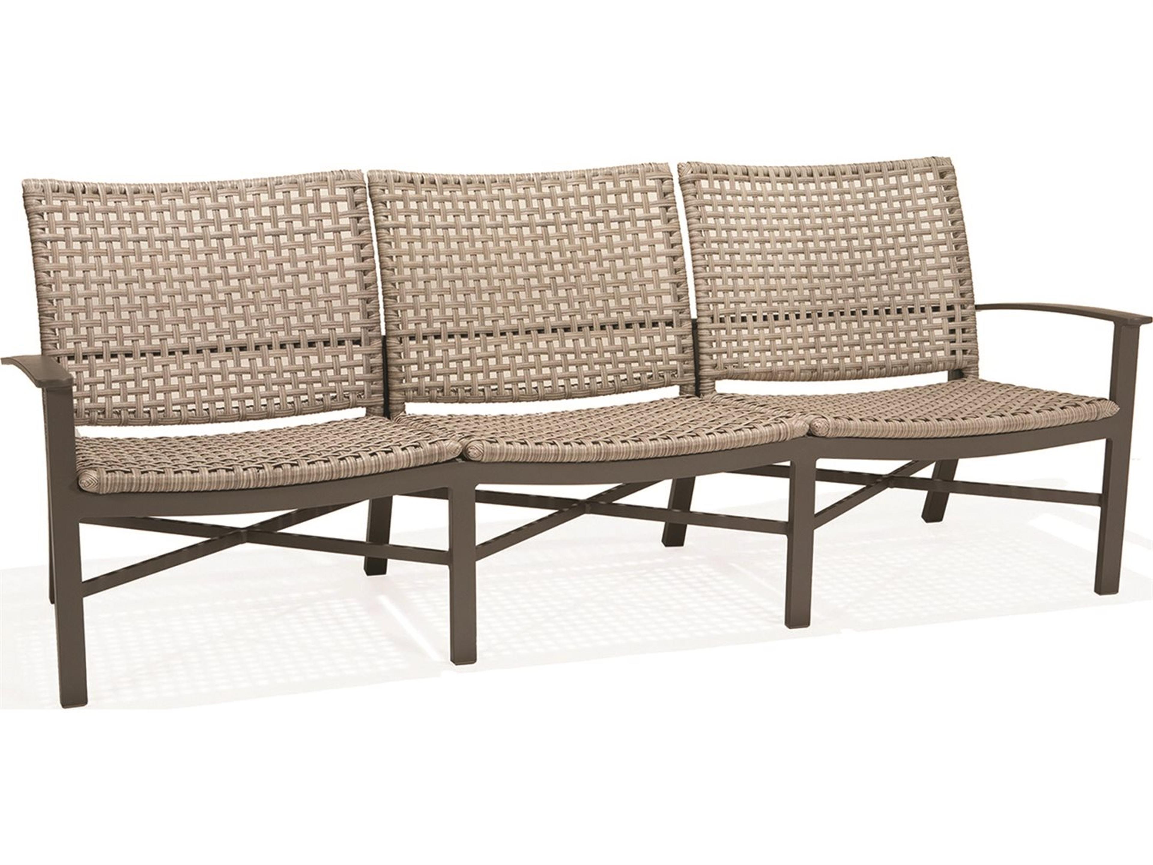 Winston Jasper Woven Aluminum Patio Sofa