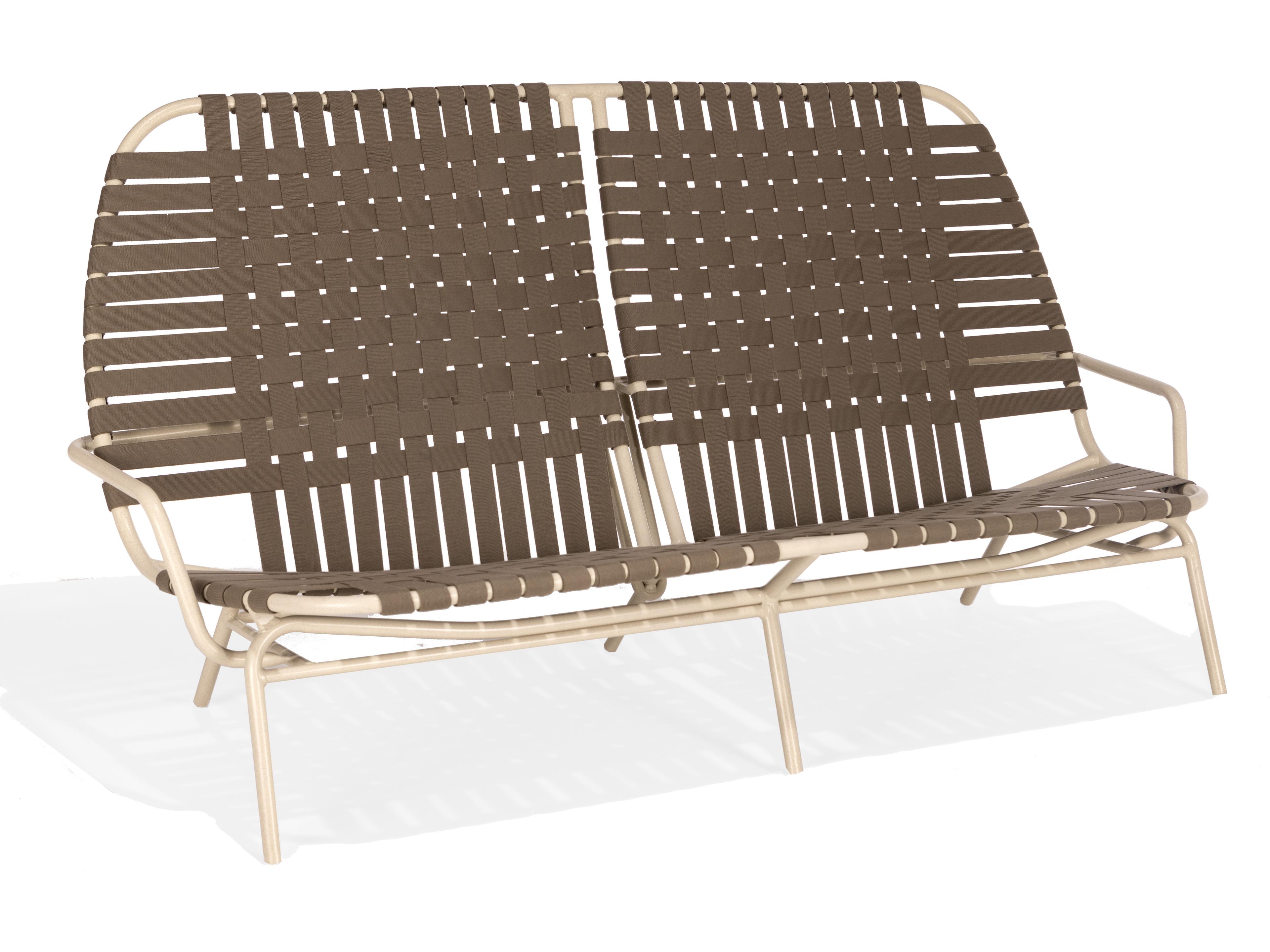 Winston Oceans Aluminum Loveseat