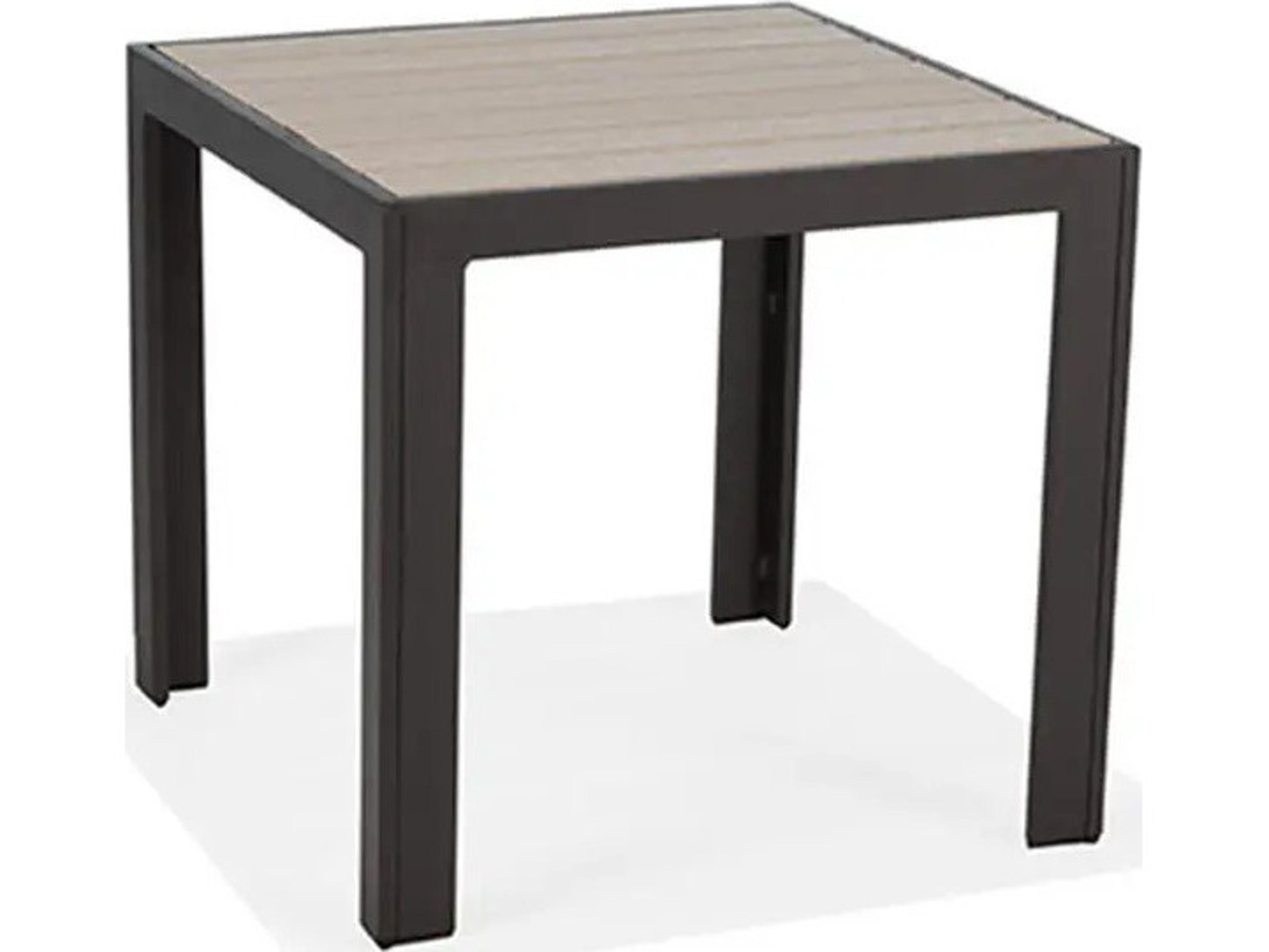 Winston Hamilton Slat HDPE 24" Square Side Table