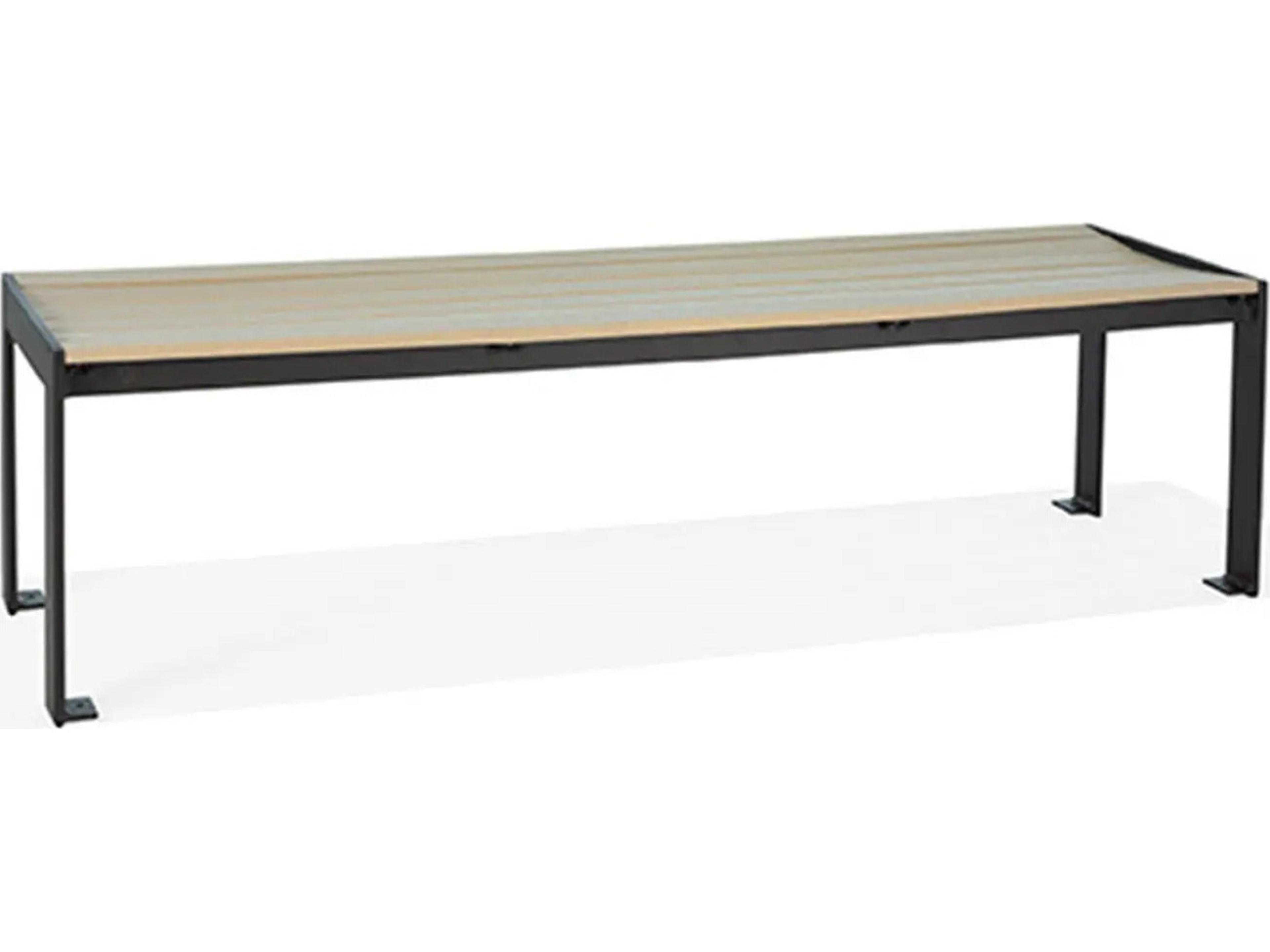 Winston Hamilton Slat HDPE 18" x 65" Bench