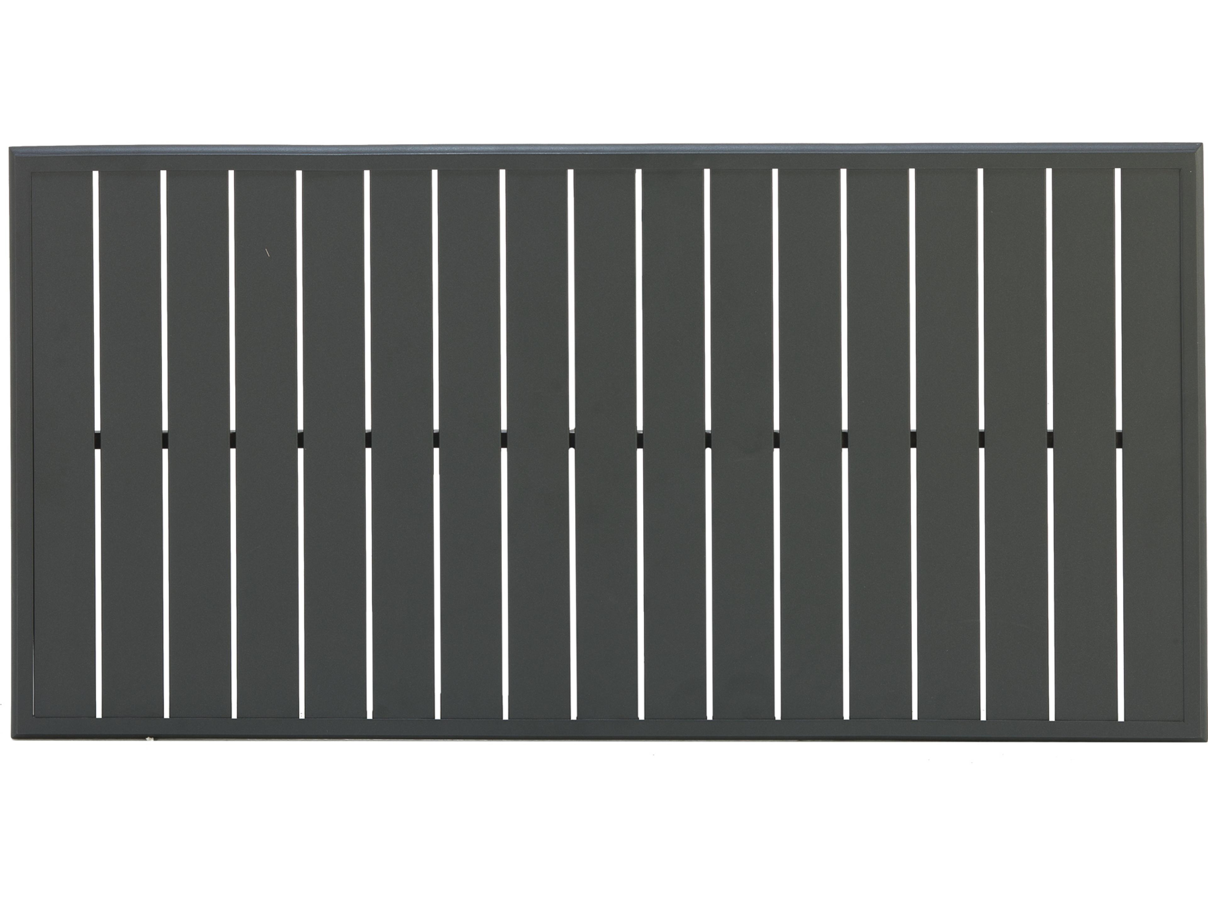 Winston Alternative Slat Extruded Aluminum Rectangular Top