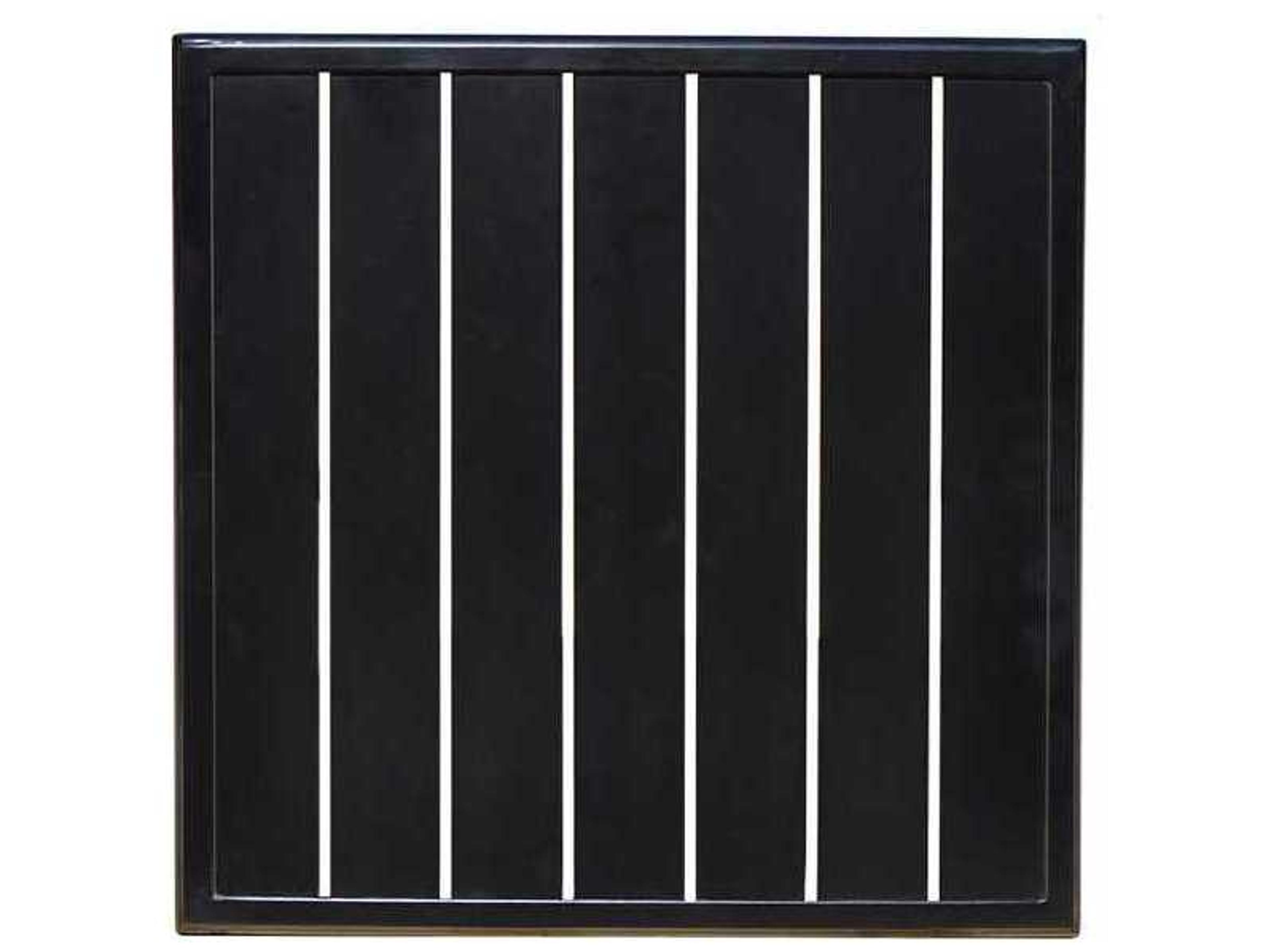 Winston Alternative Slat Extruded Aluminum Square Top