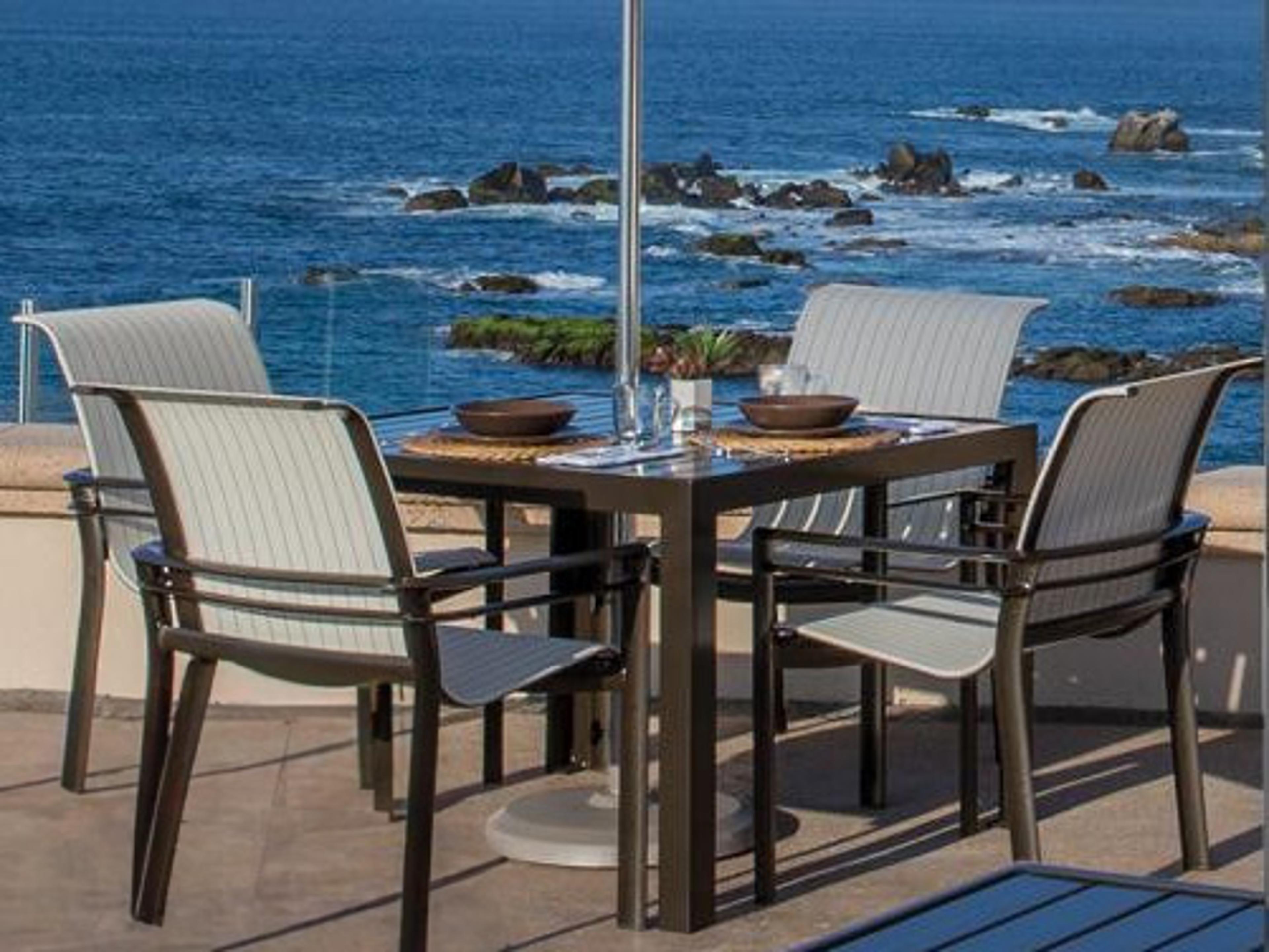 Southern Cay Sling Aluminum Outdoor Patio Dining Set