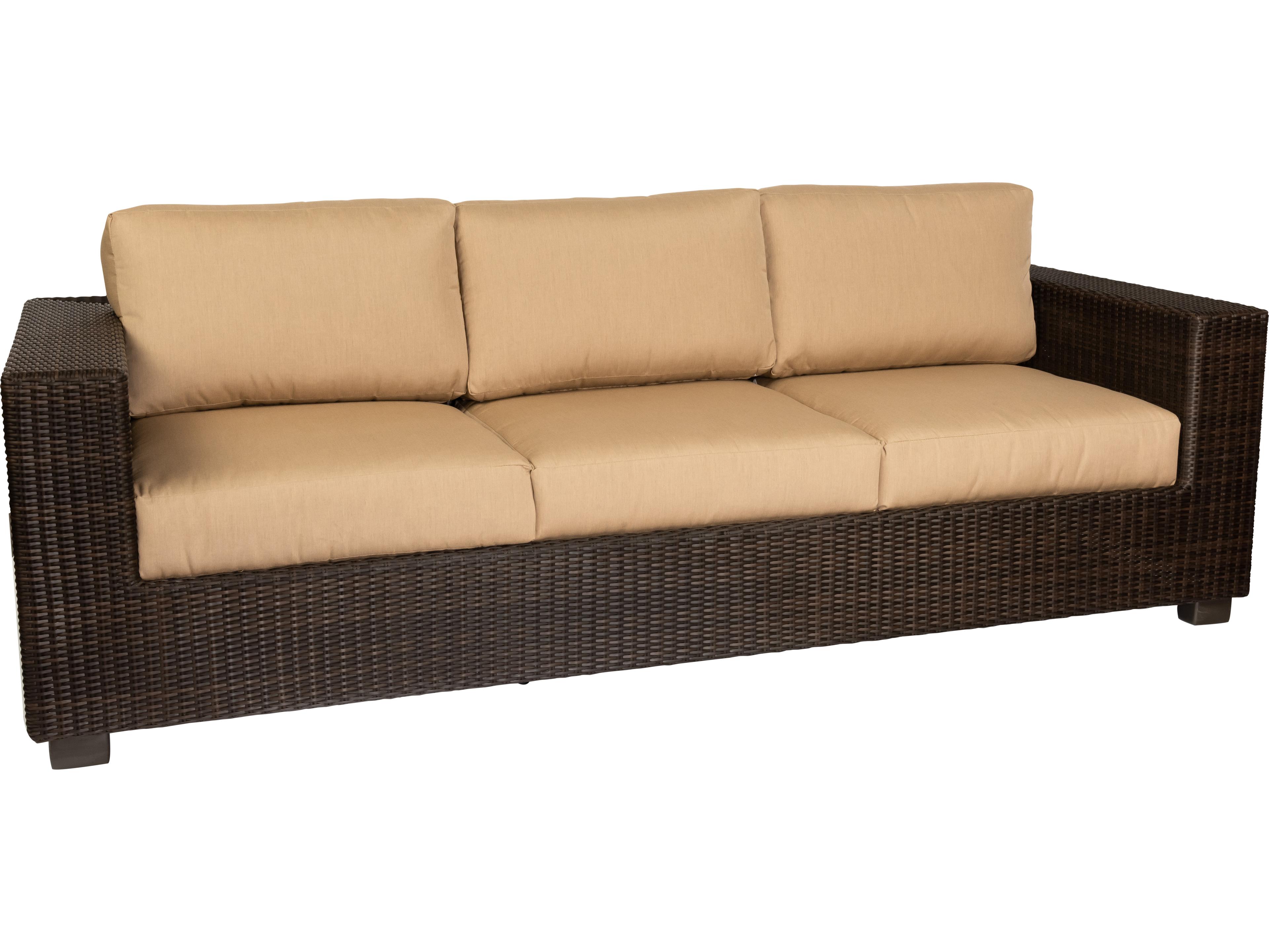 Whitecraft Montecito Wicker Outdoor Patio Sofa