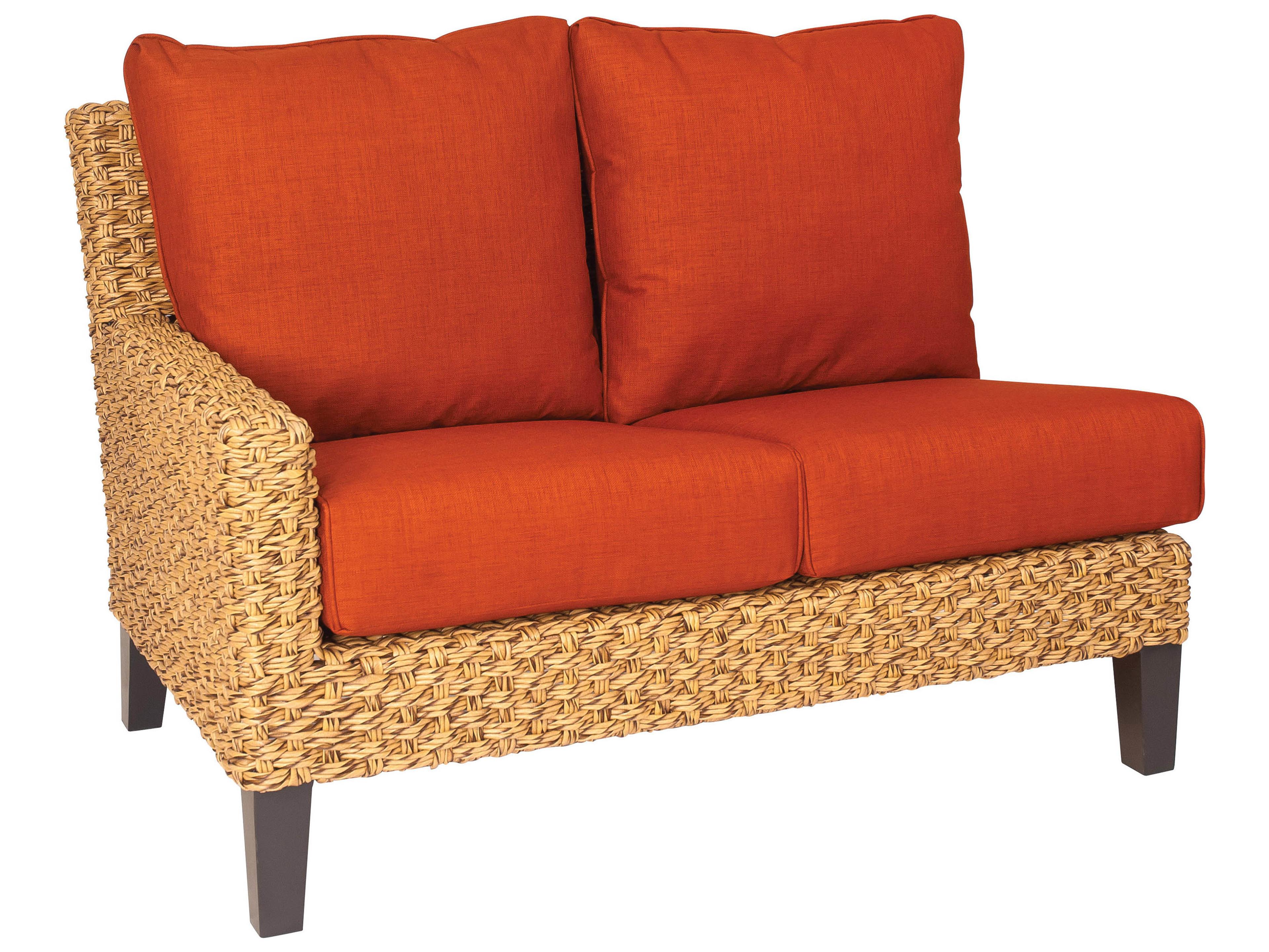 Woodard Whitecraft Mona Replacement Cushion LAF Loveseat Sectional