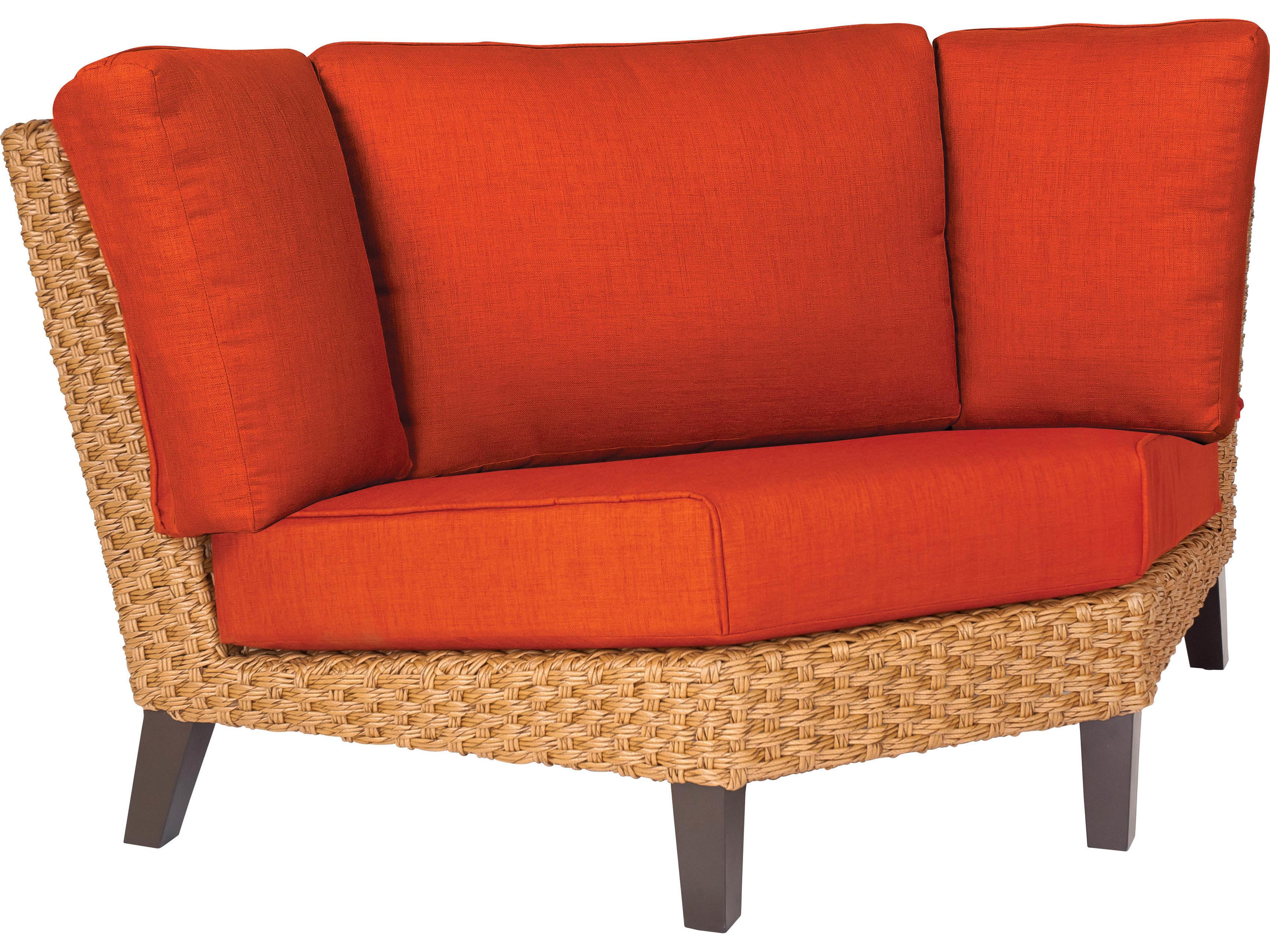 Woodard Whitecraft Mona Replacement Cushion Wedge Sectional