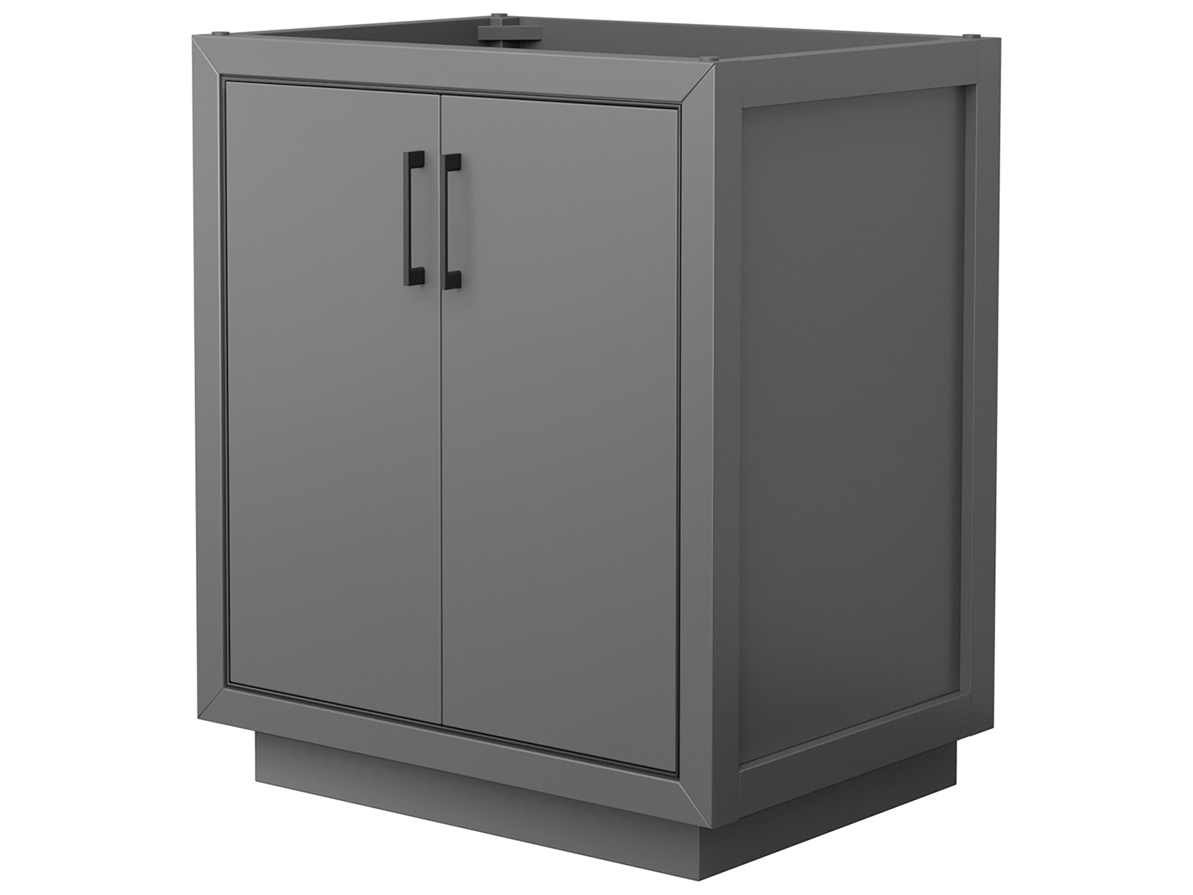 Wyndham Collection Icon 29" Dark Gray Vanity