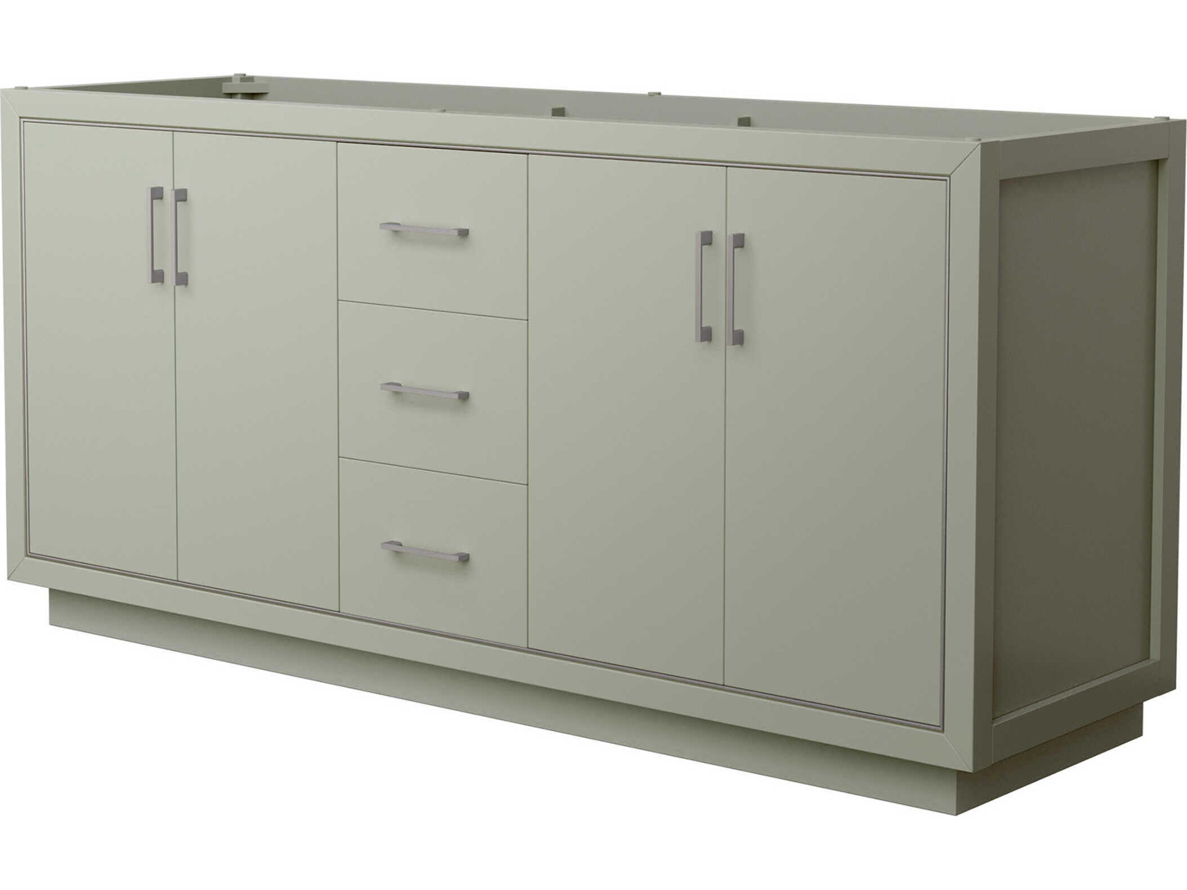 Wyndham Collection Icon 71" Light Green Vanity