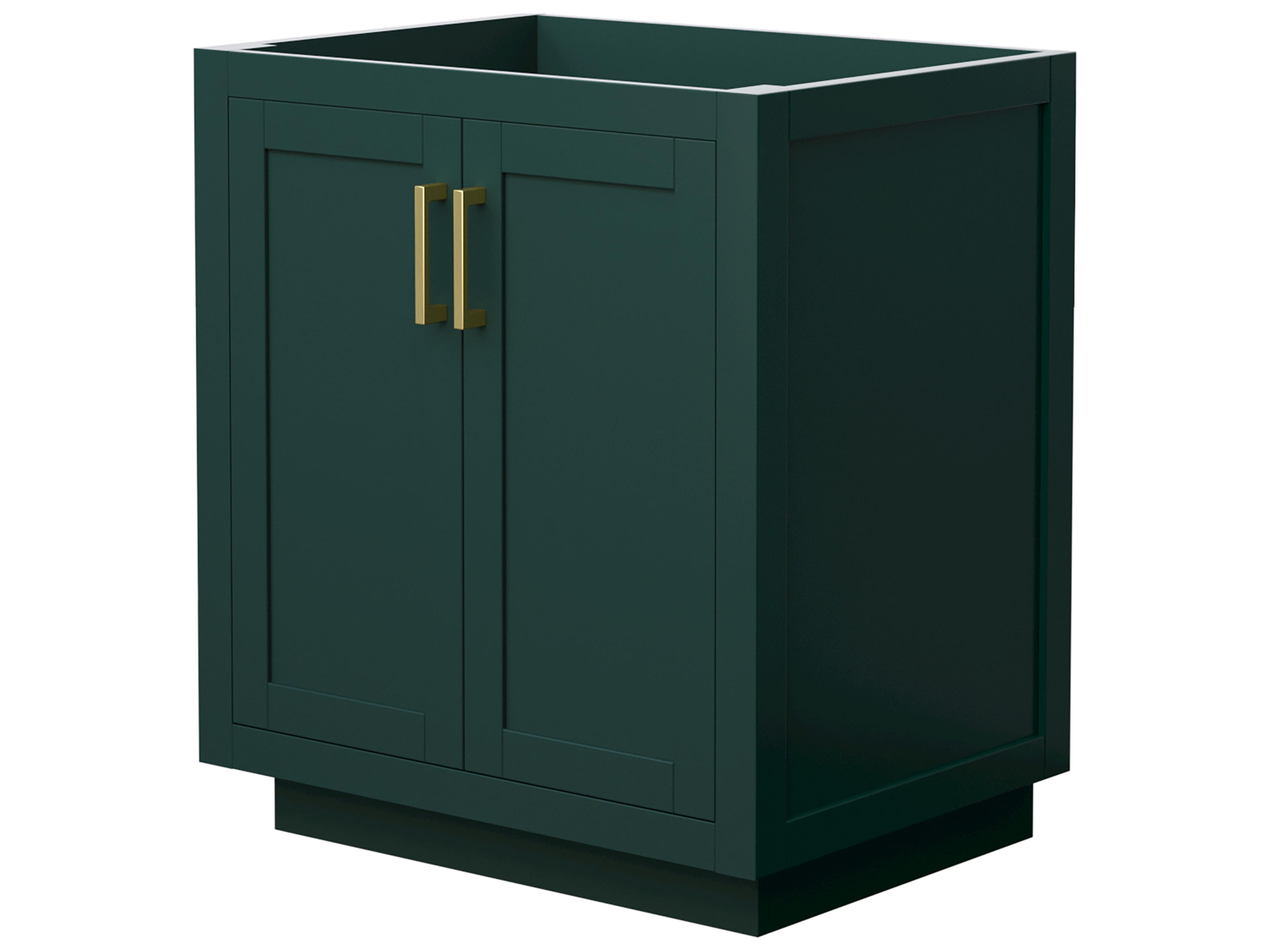 Wyndham Collection Miranda 29" Green Vanity