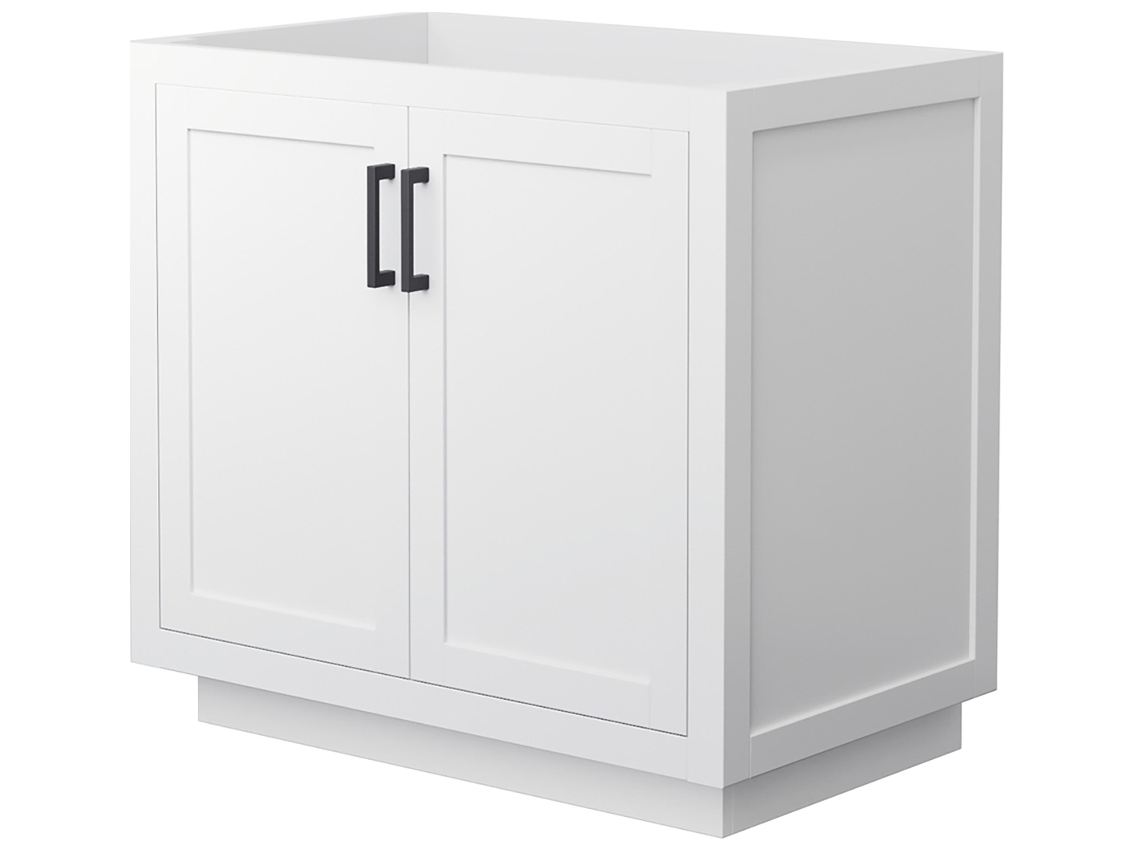 Wyndham Collection Miranda 35" White Vanity