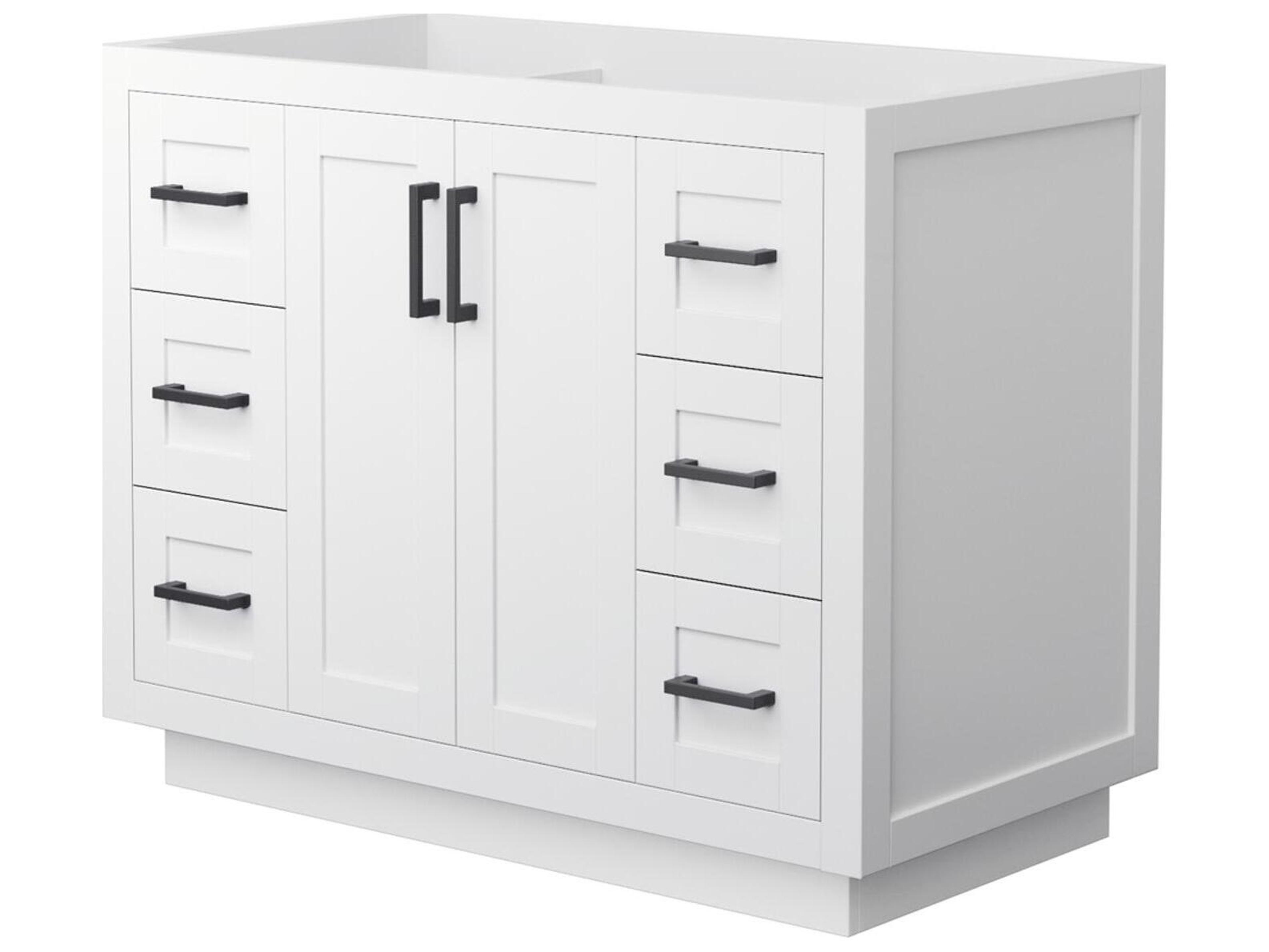 Wyndham Collection Miranda 41" White Vanity