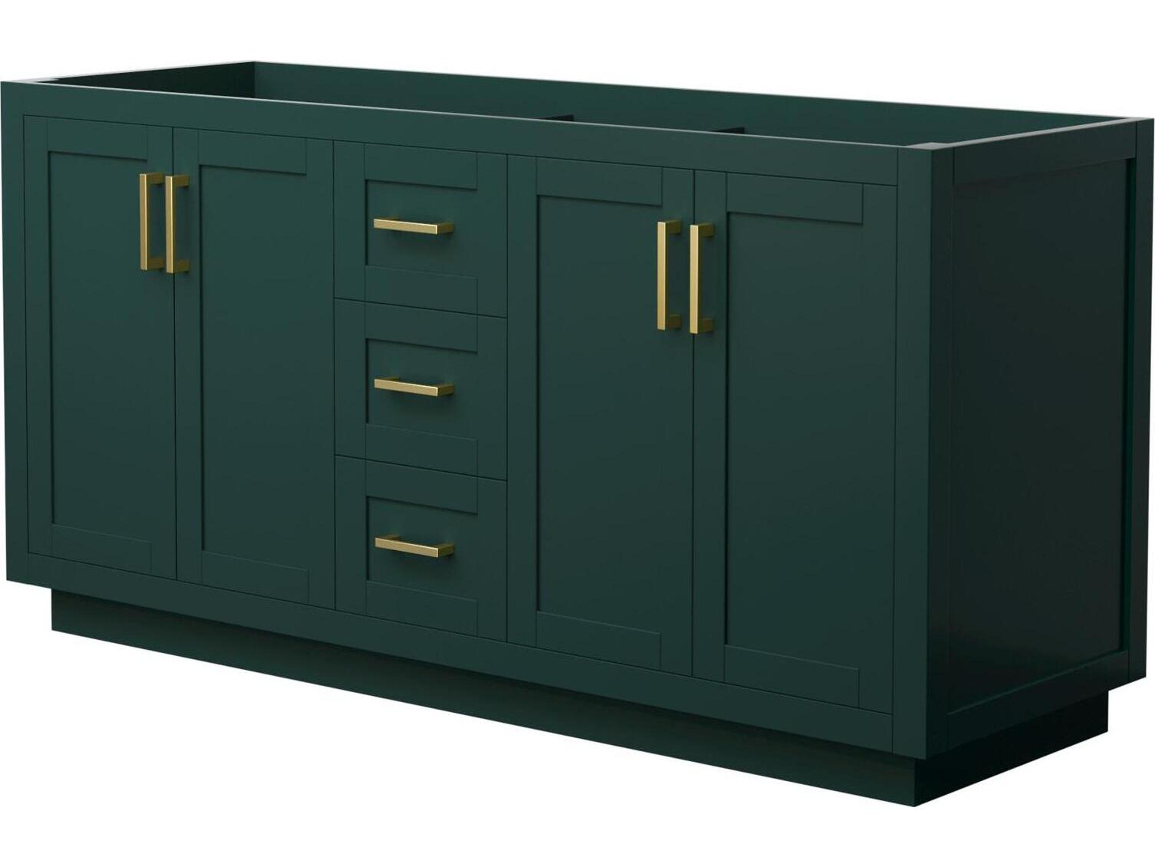 Wyndham Collection Miranda 65" Green Vanity