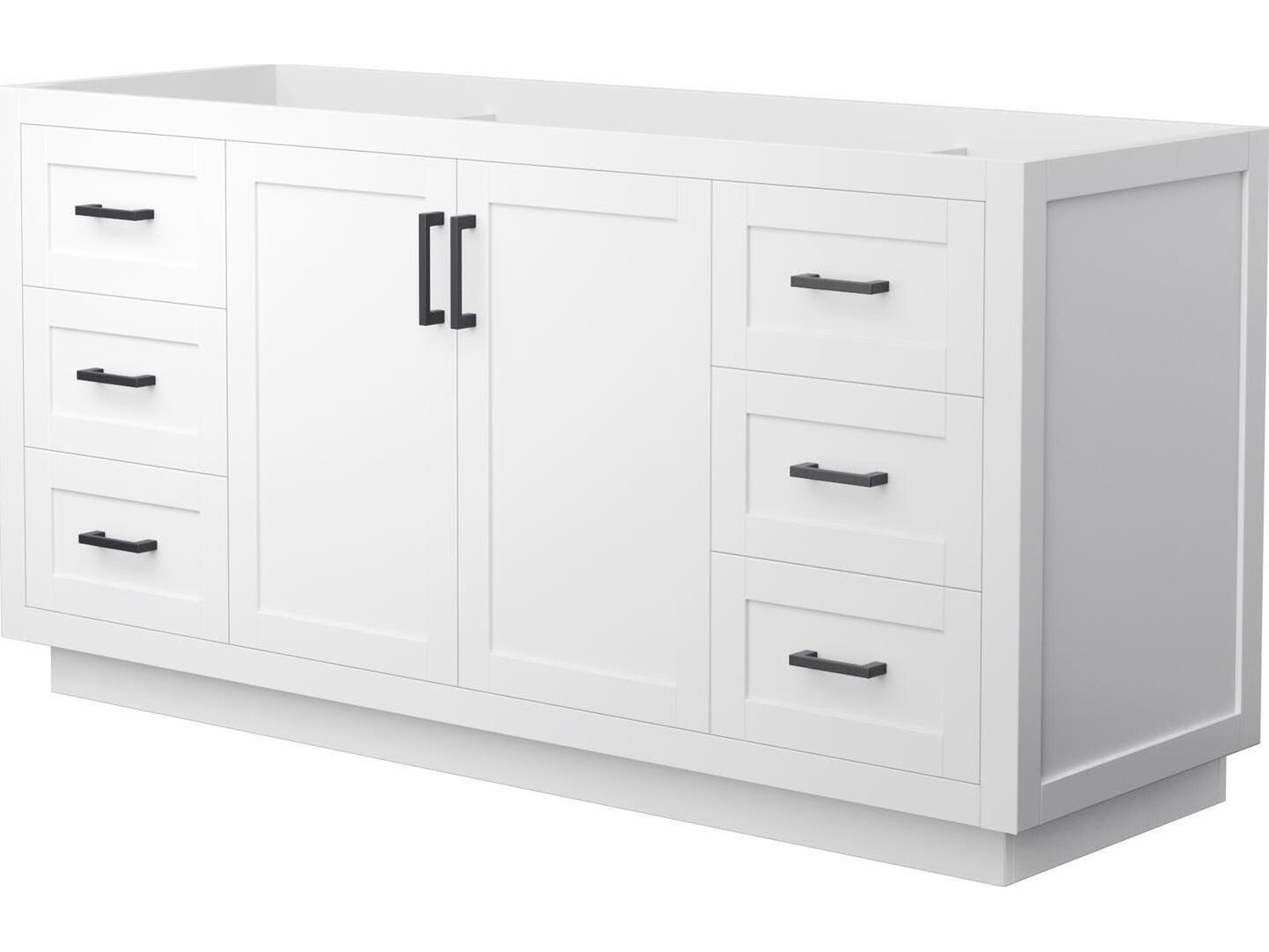 Wyndham Collection Miranda 65" White Vanity