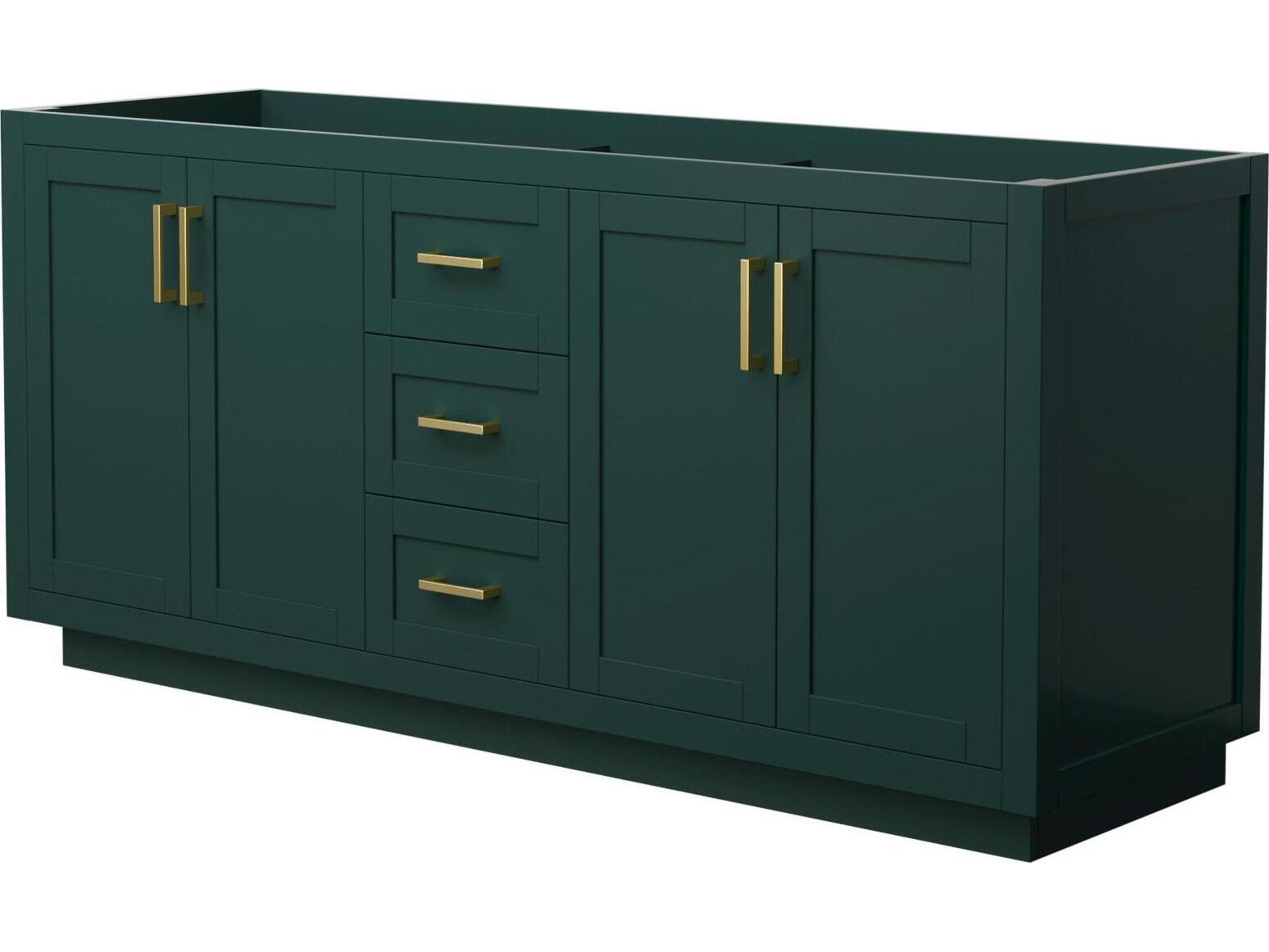 Wyndham Collection Miranda 71" Green Vanity