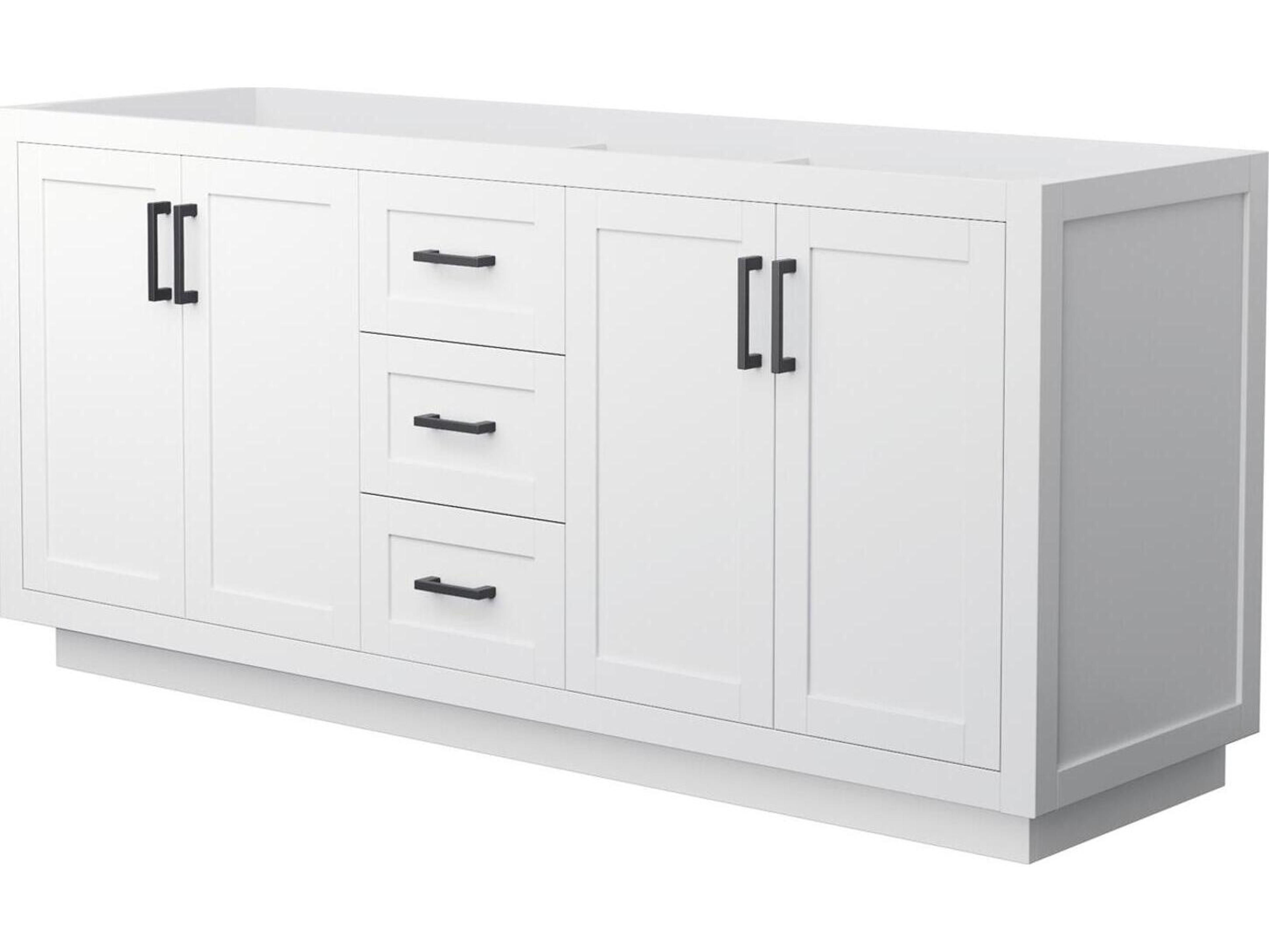 Wyndham Collection Miranda 71" White Vanity