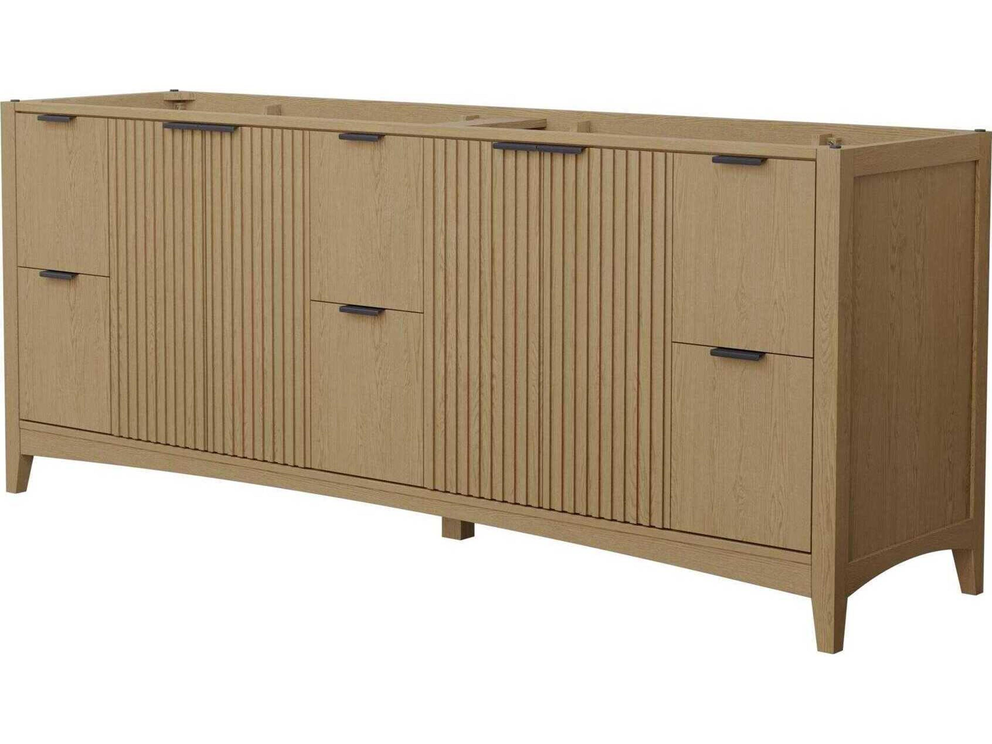 Palmilla 83" Natural Oak Vanity