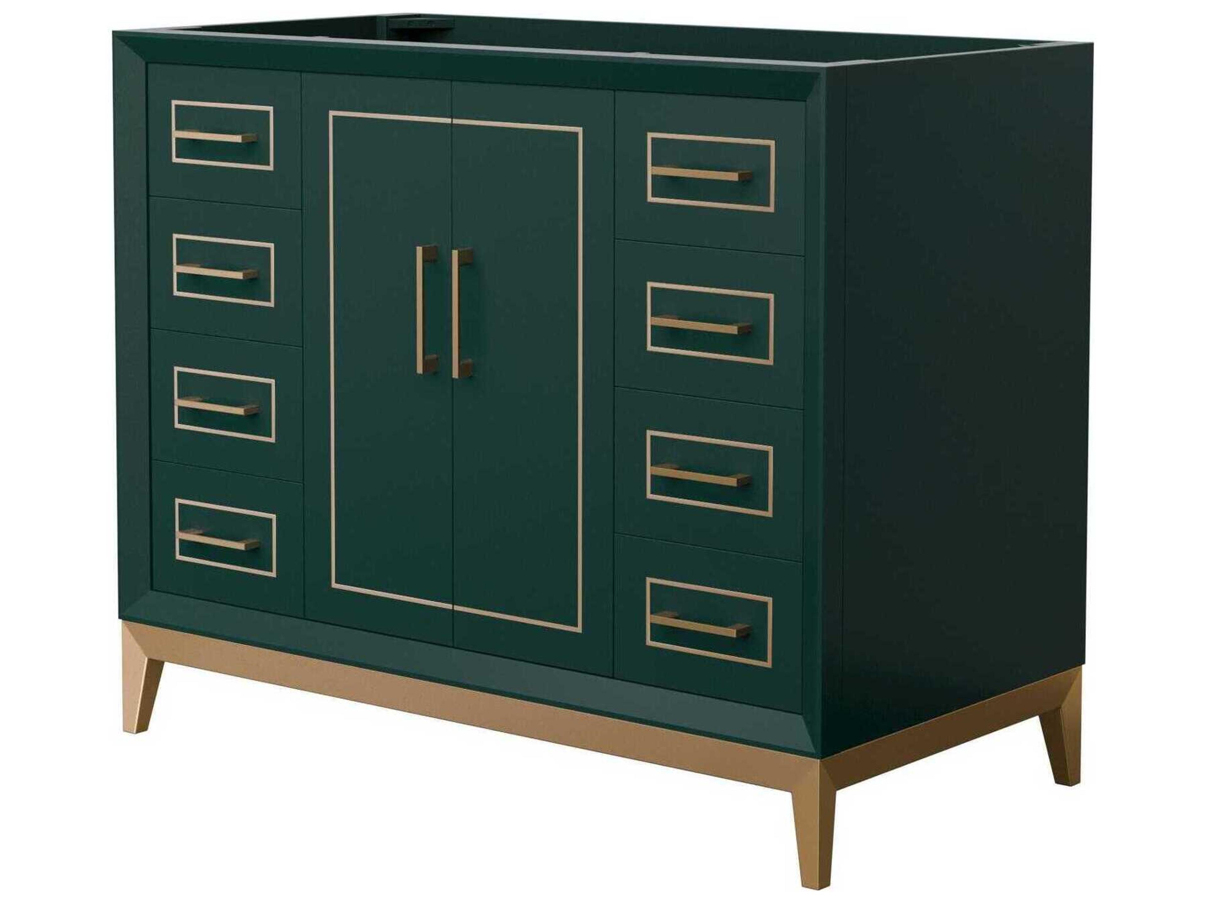 Wyndham Collection Marlena 42" Green Vanity