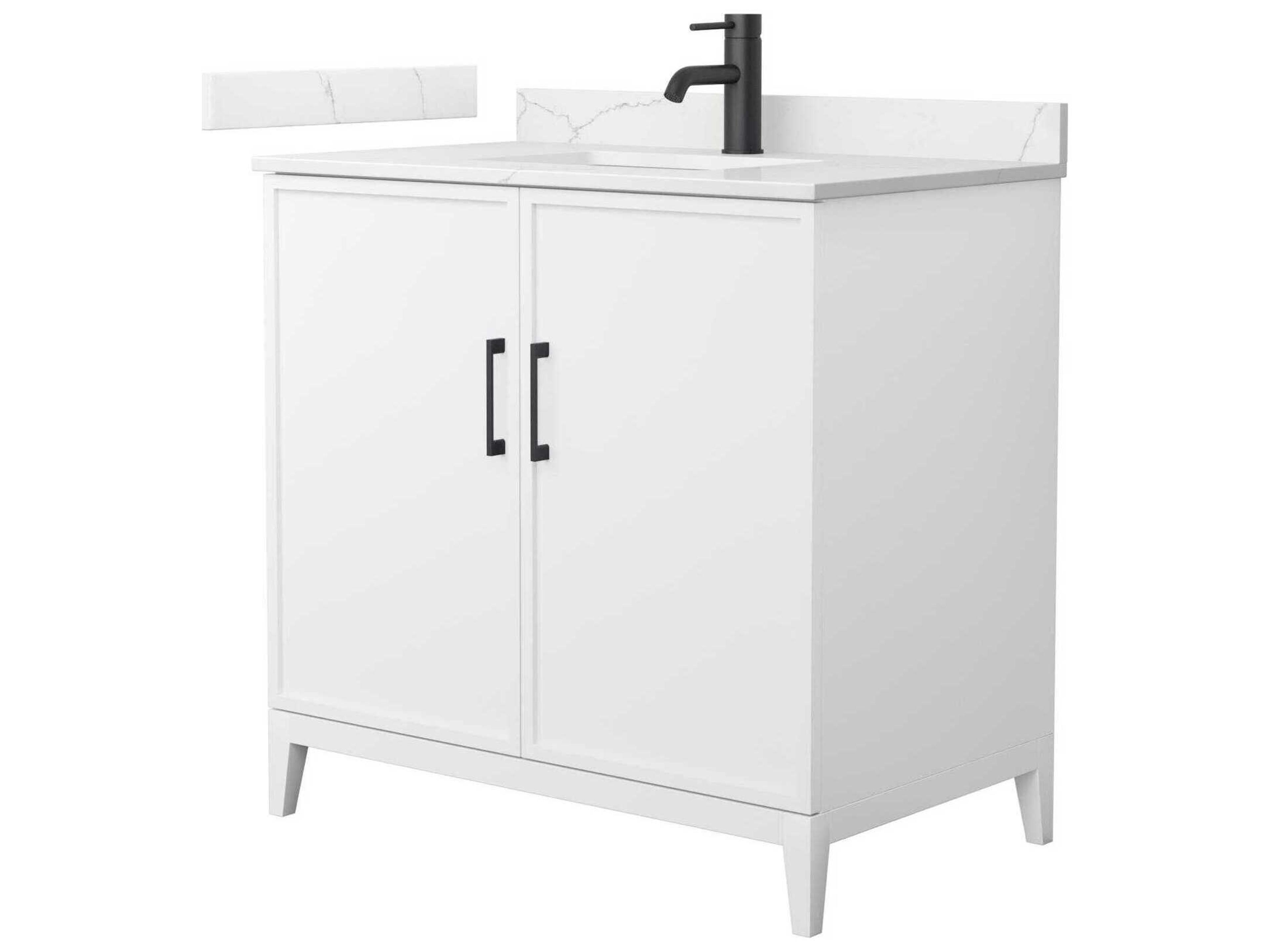 Wyndham Collection Elan 36" White Vanity