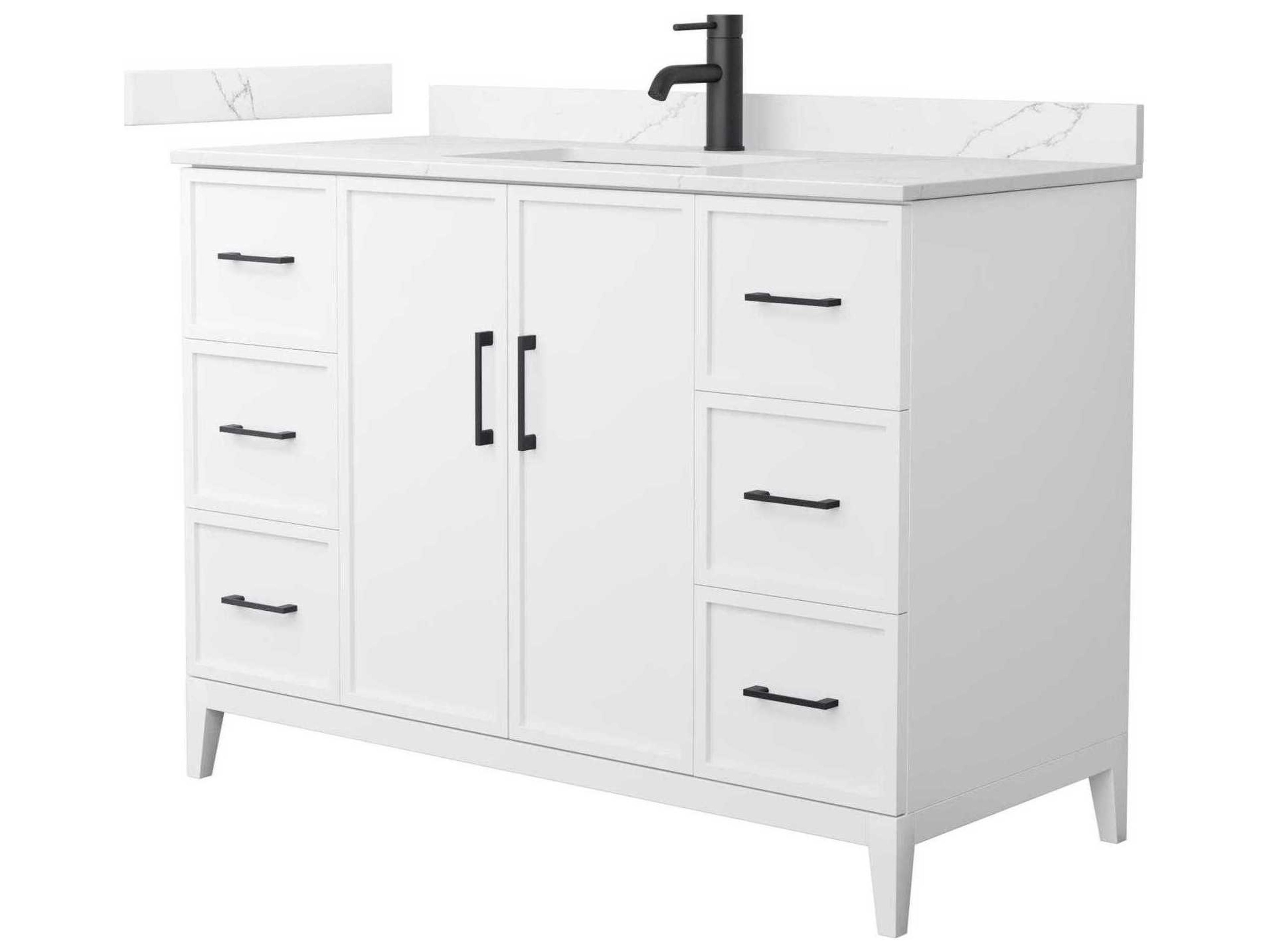 Wyndham Collection Elan 48" White Vanity