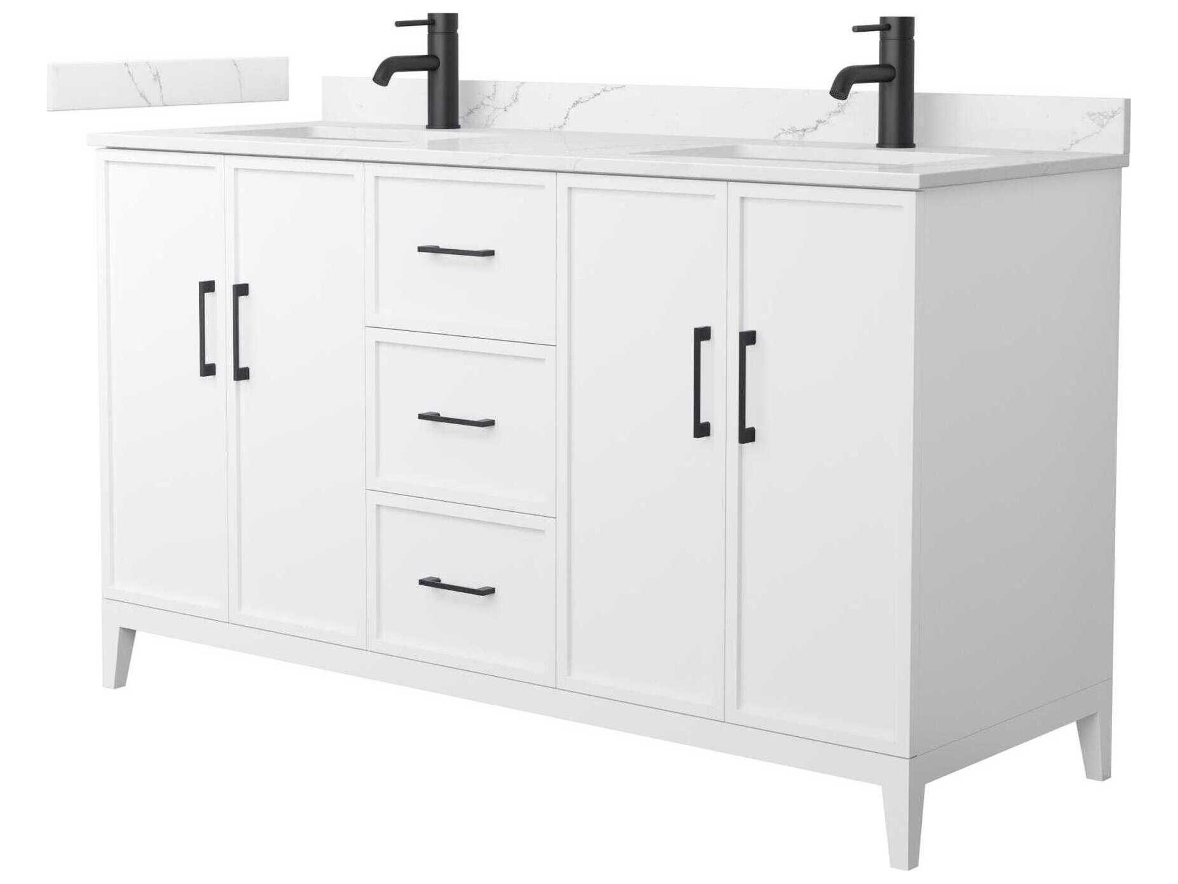 Wyndham Collection Elan 60" White Vanity