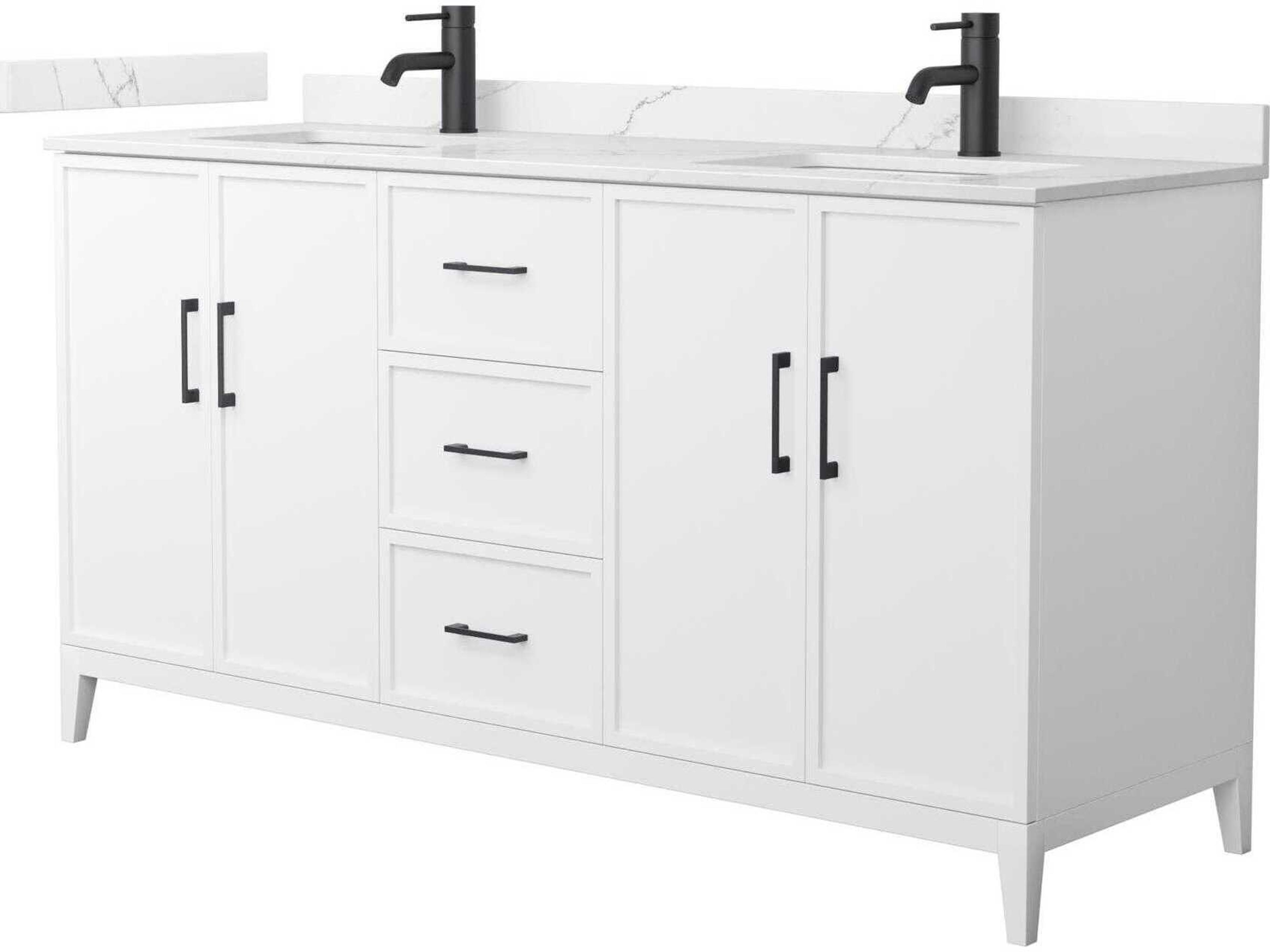 Wyndham Collection Elan 66" White Vanity