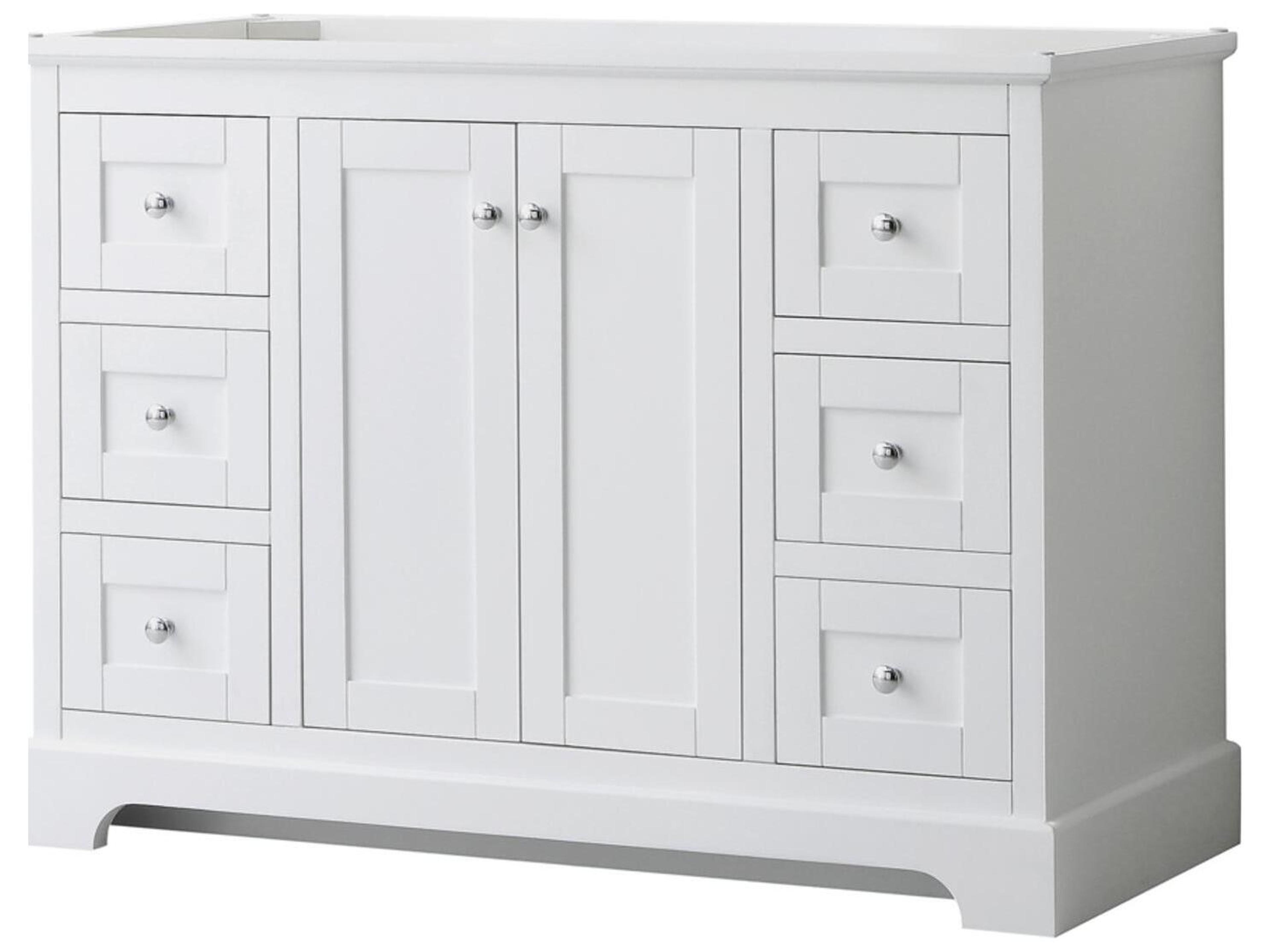Avery 47" White Vanity