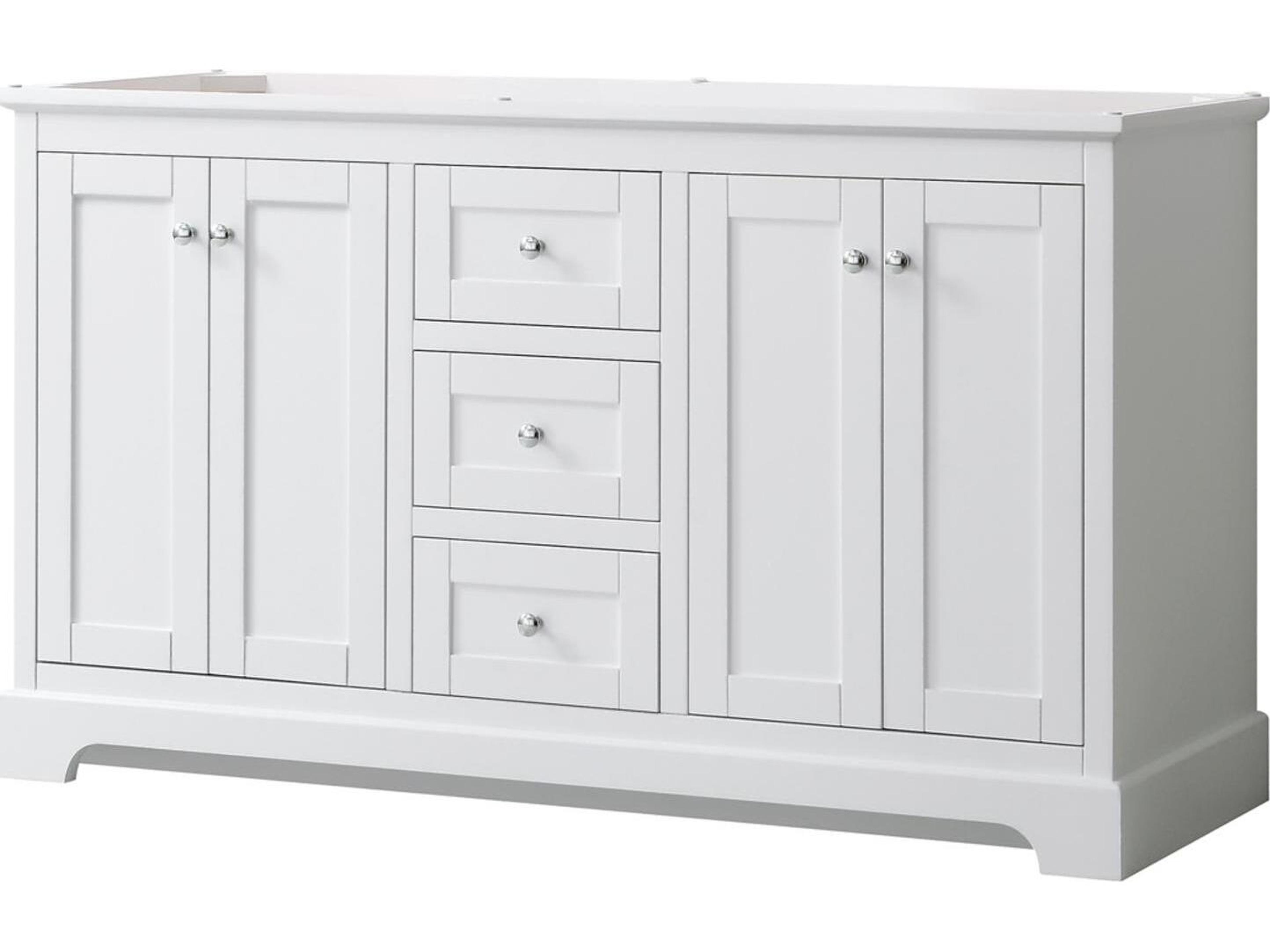 Avery 59" White Vanity