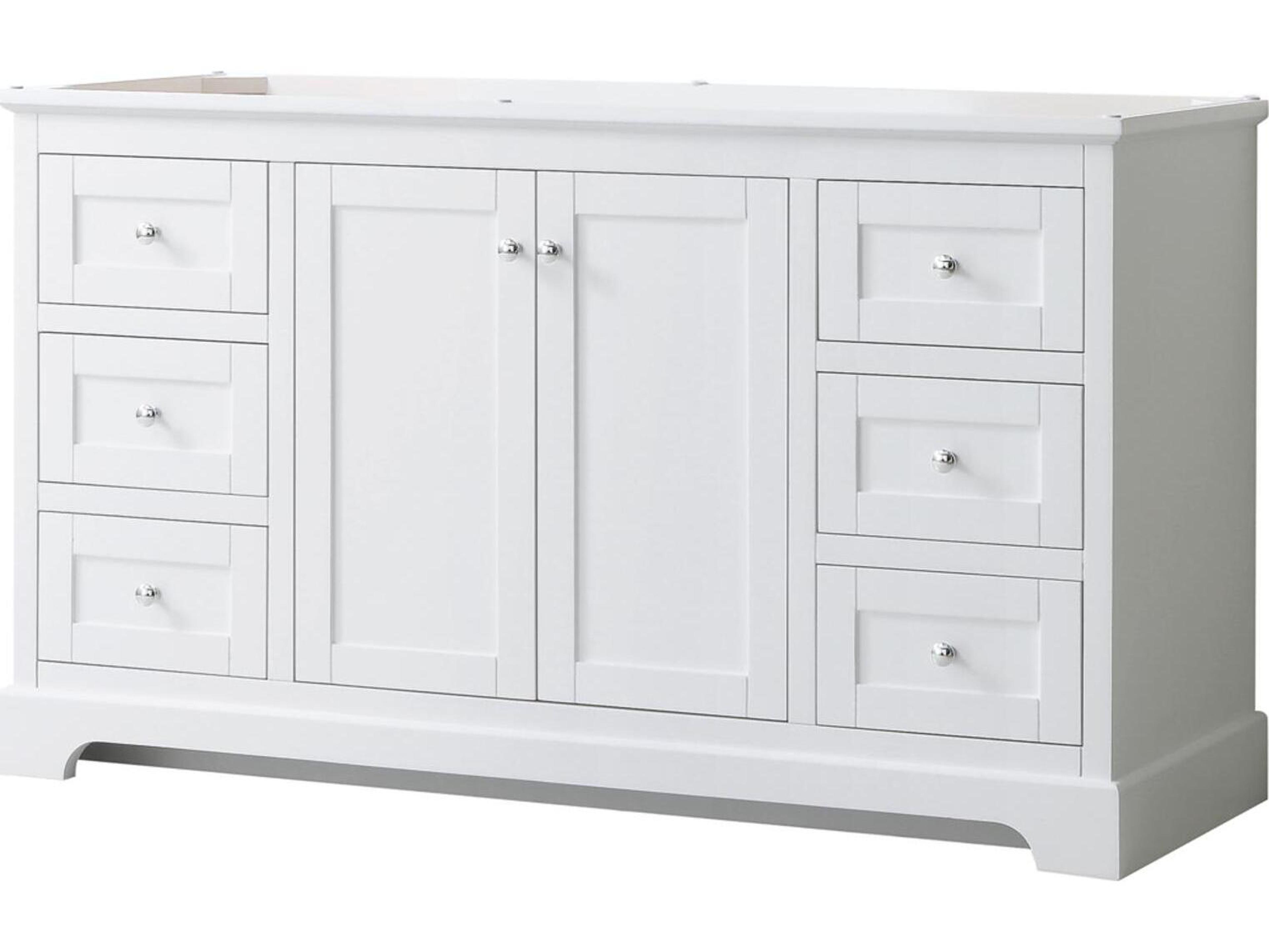 Avery 59" White Vanity