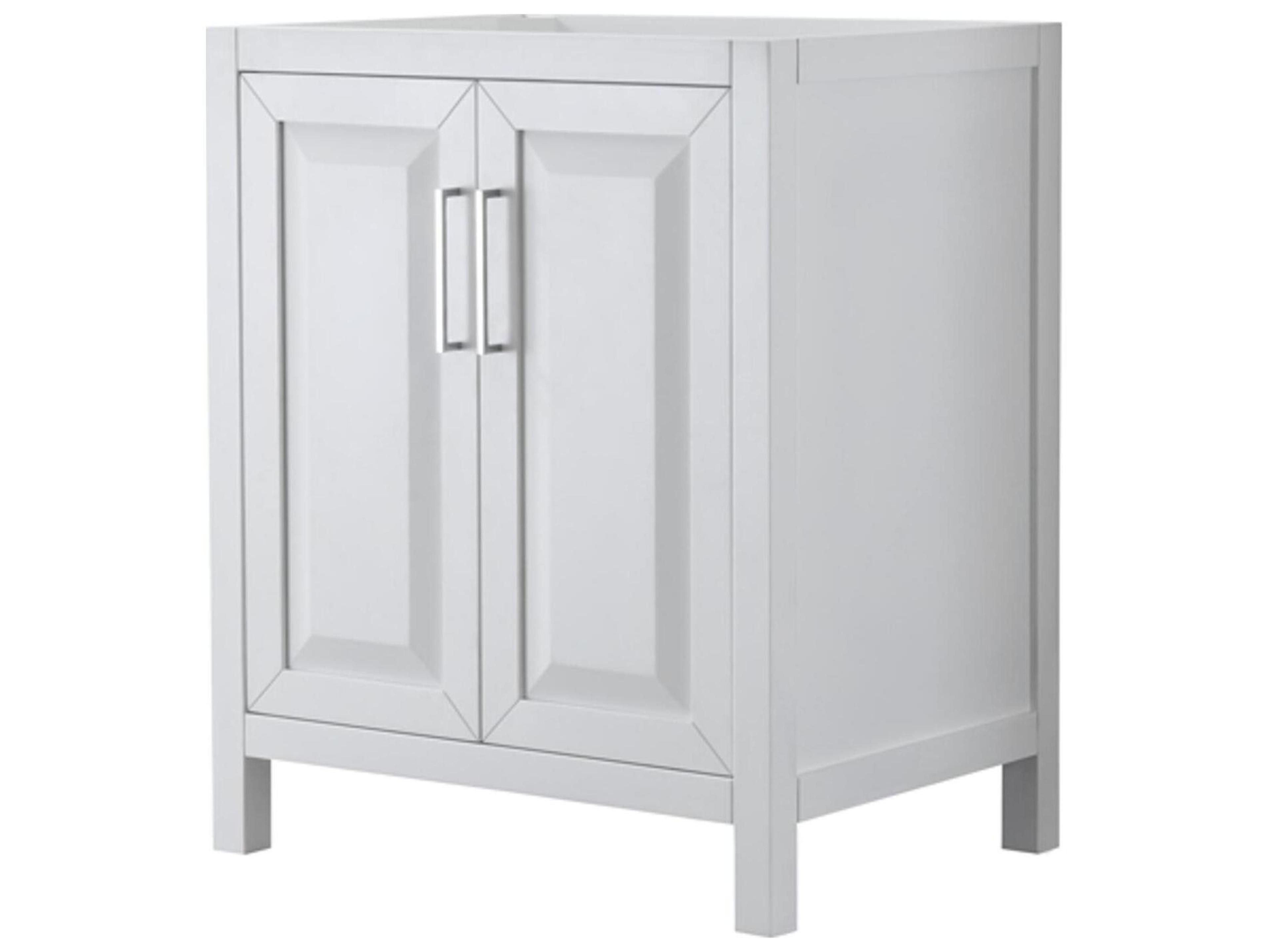 Wyndham Collection Daria 29" White Vanity