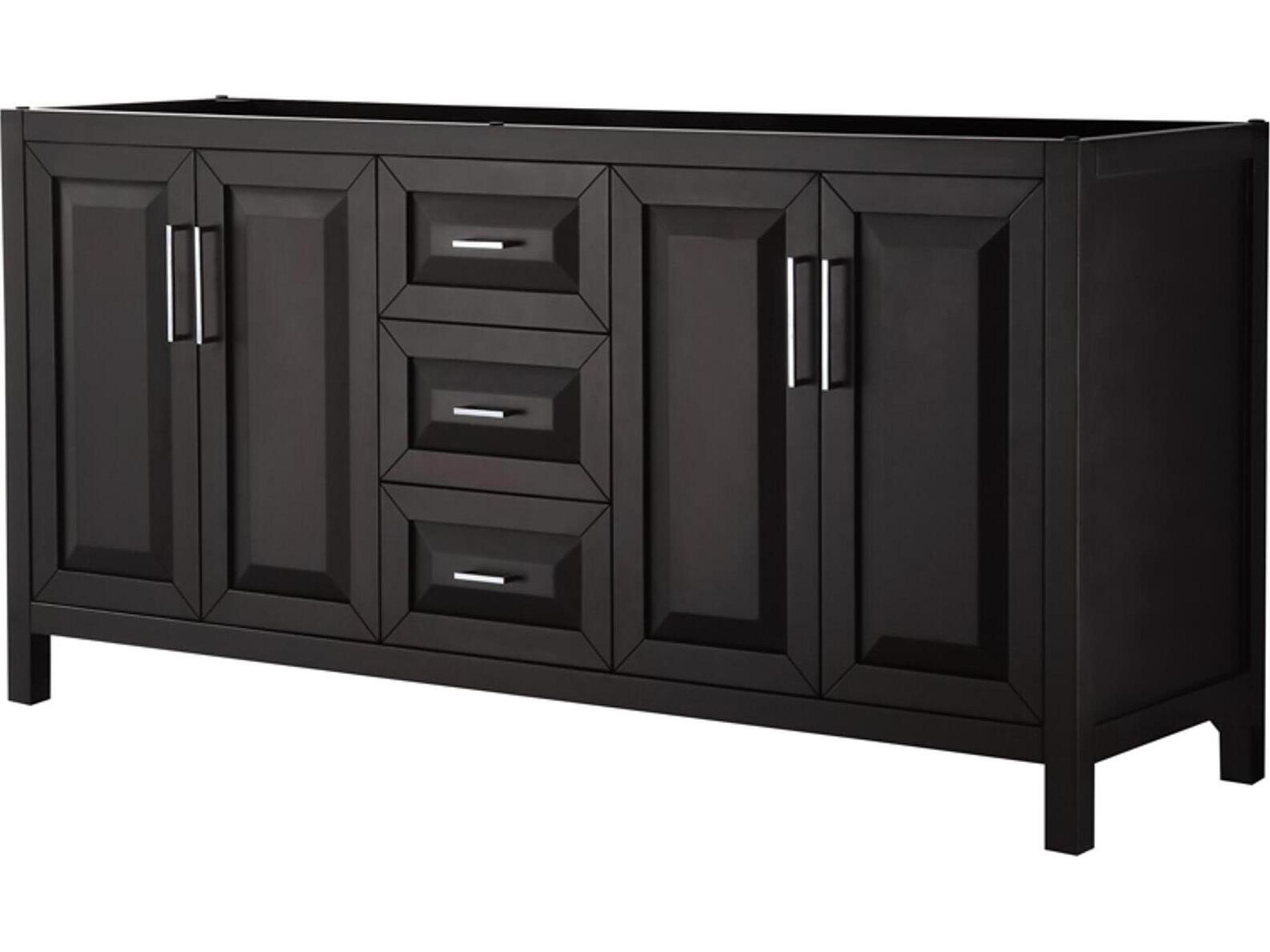 Wyndham Collection Daria 71" Dark Espresso Vanity