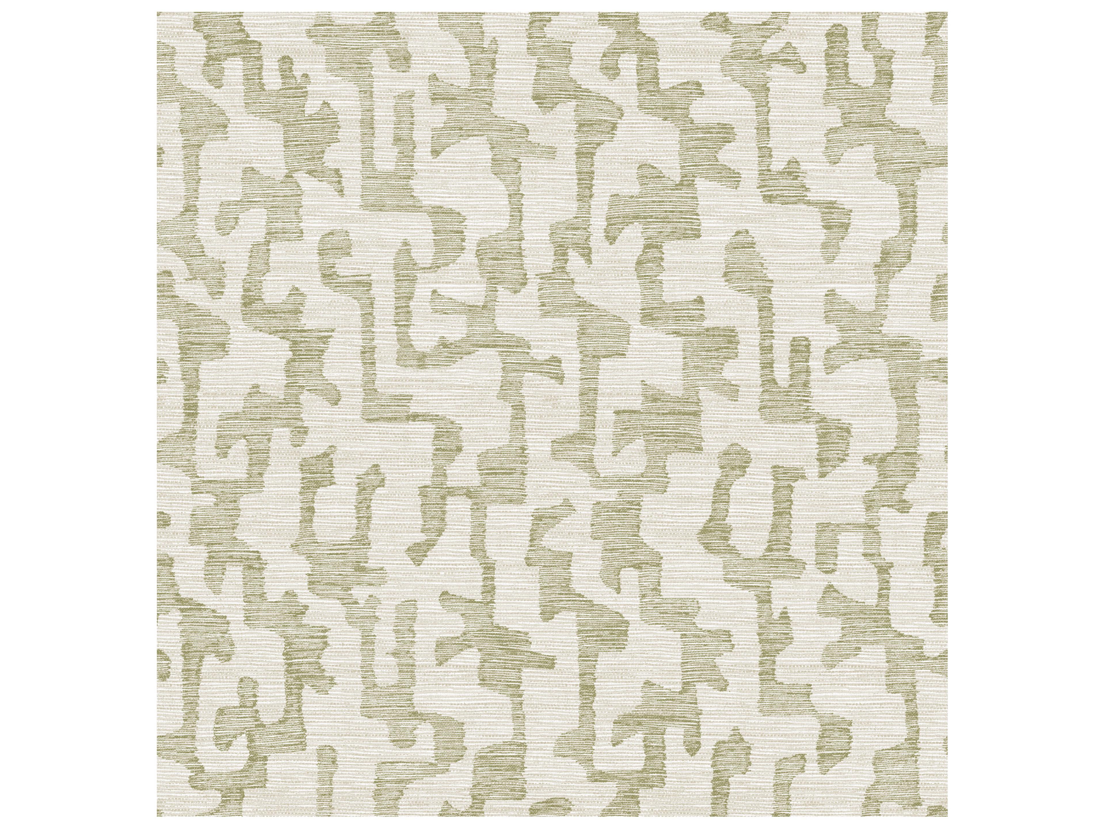York Wallcoverings Drew & Jonathan Home Fifth Edition Moss Faux Grasscloth Wallpaper