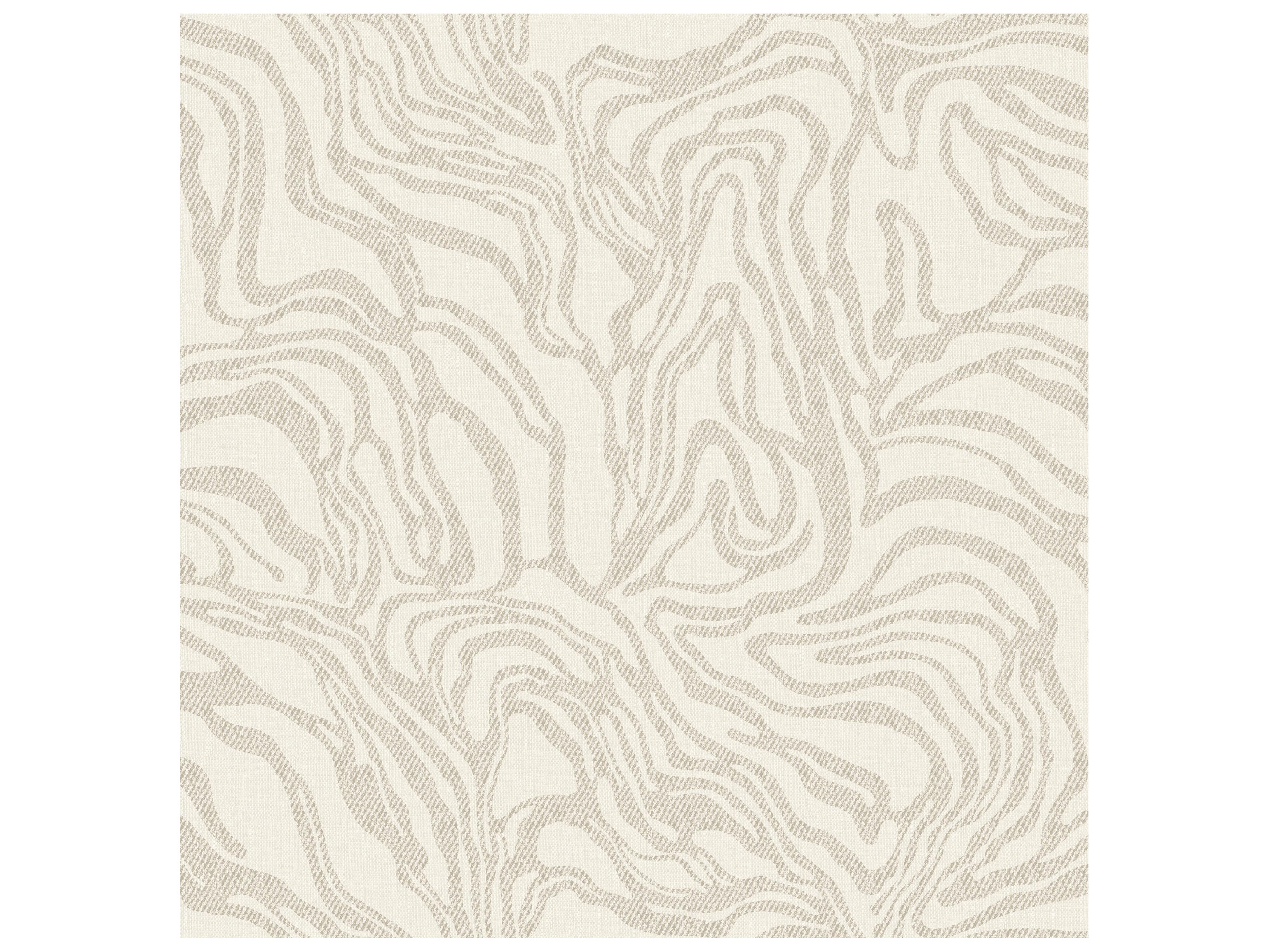 York Wallcoverings Drew & Jonathan Home Fifth Edition Taupe Marbled Wallpaper