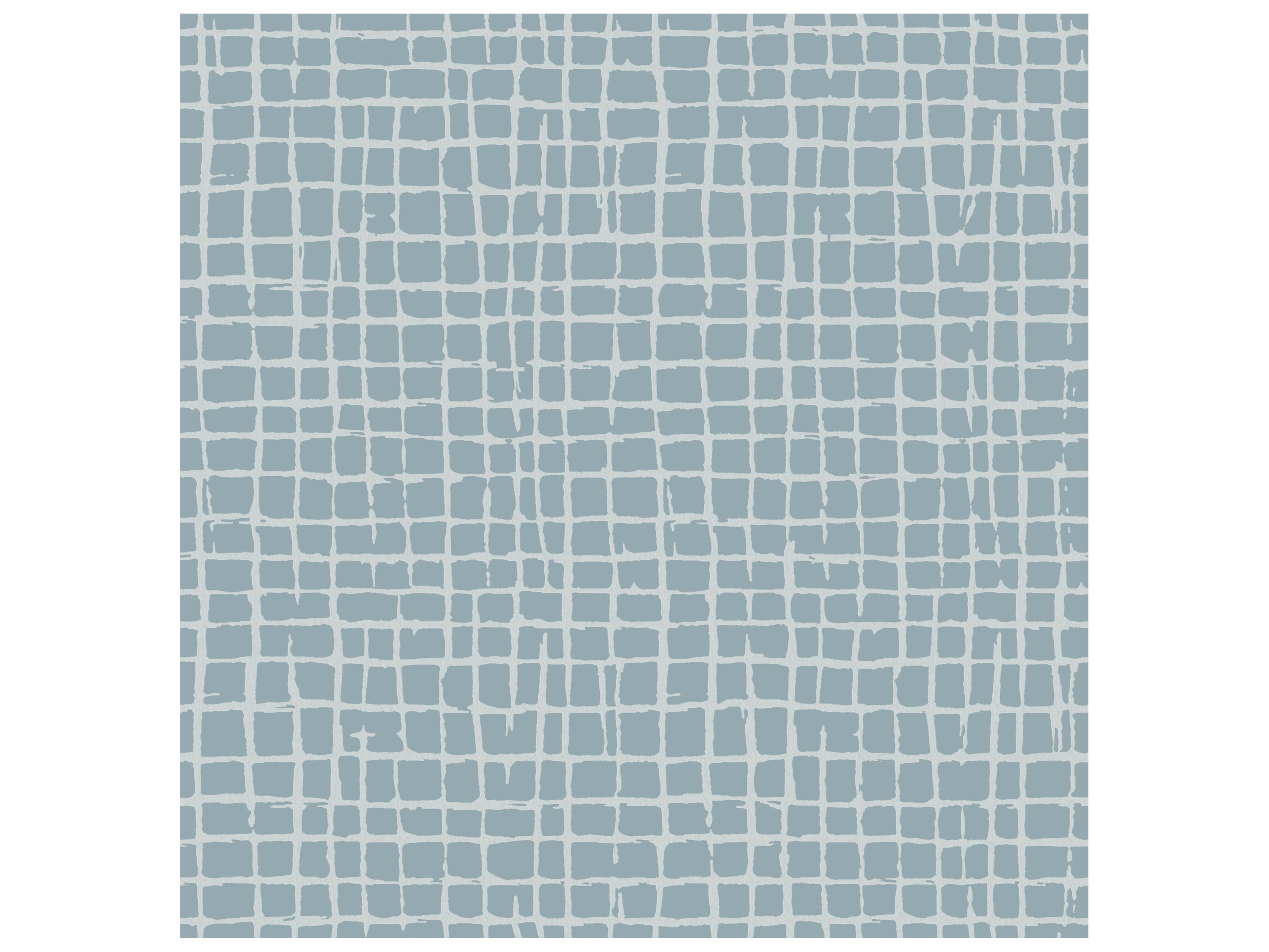 York Wallcoverings Drew & Jonathan Home Fifth Edition Sky Blue Gridline Wallpaper