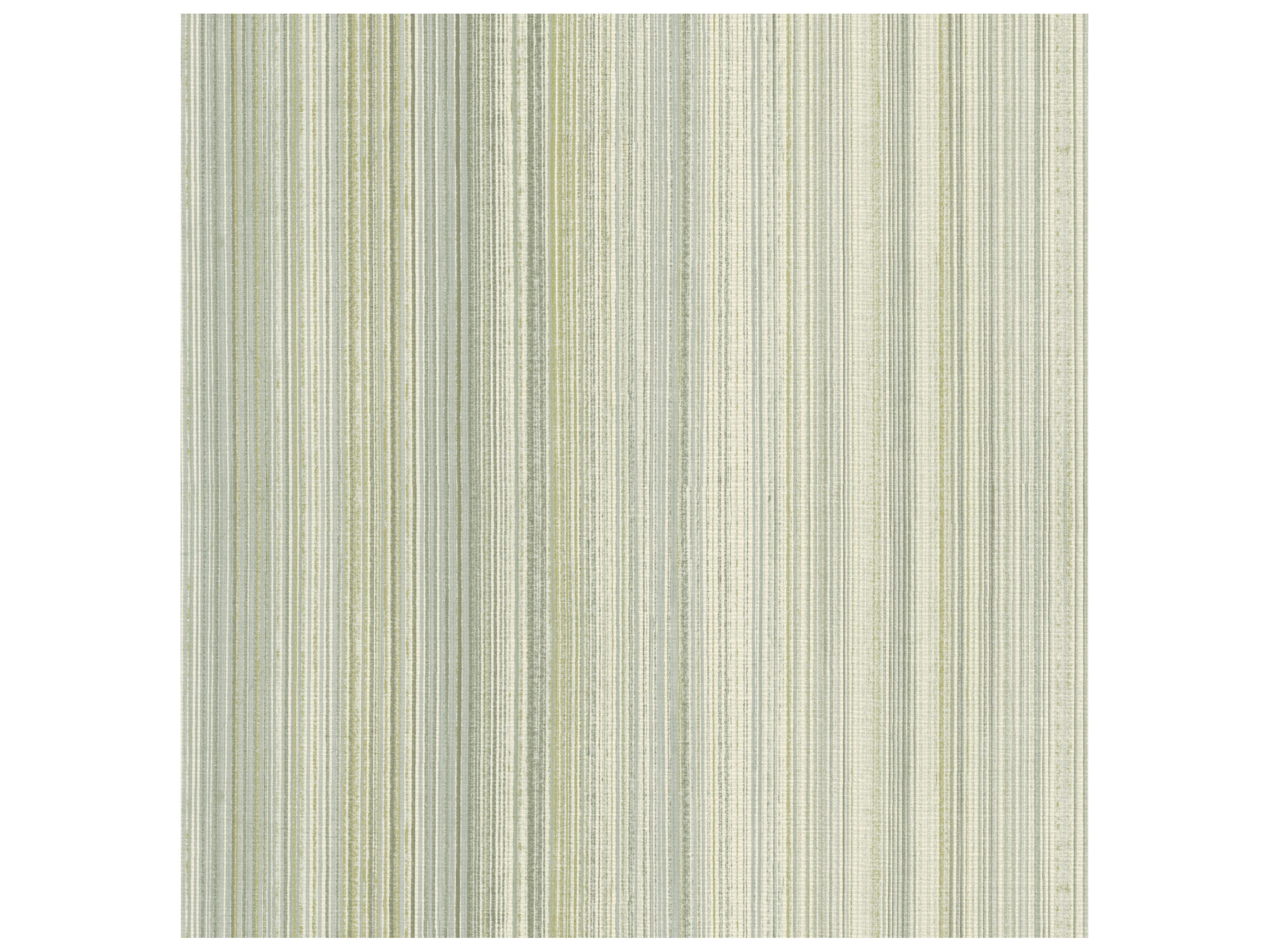 York Wallcoverings Drew & Jonathan Home Fifth Edition Green Ombre Stripe Wallpaper