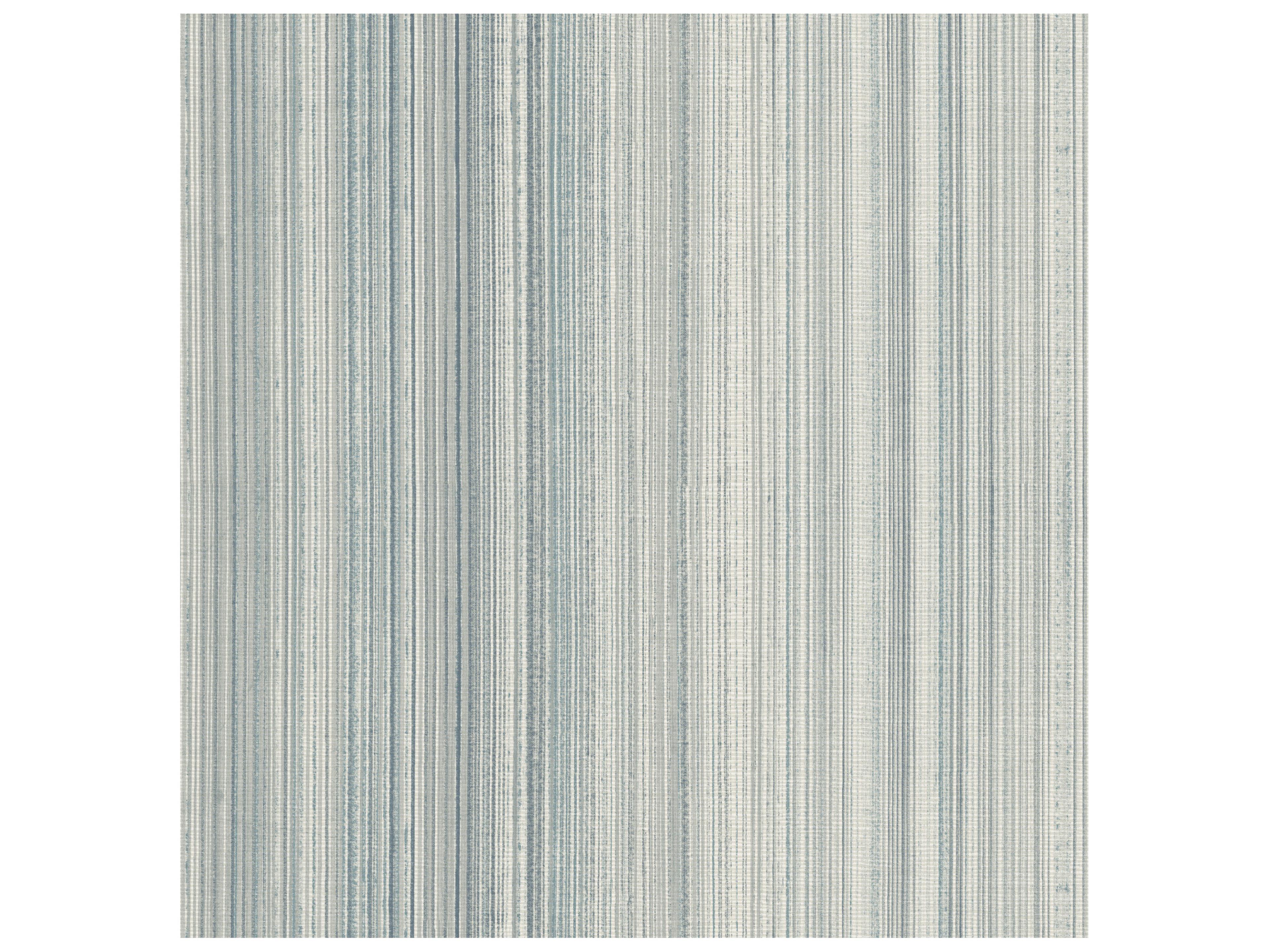 York Wallcoverings Drew & Jonathan Home Fifth Edition Blue Ombre Stripe Wallpaper