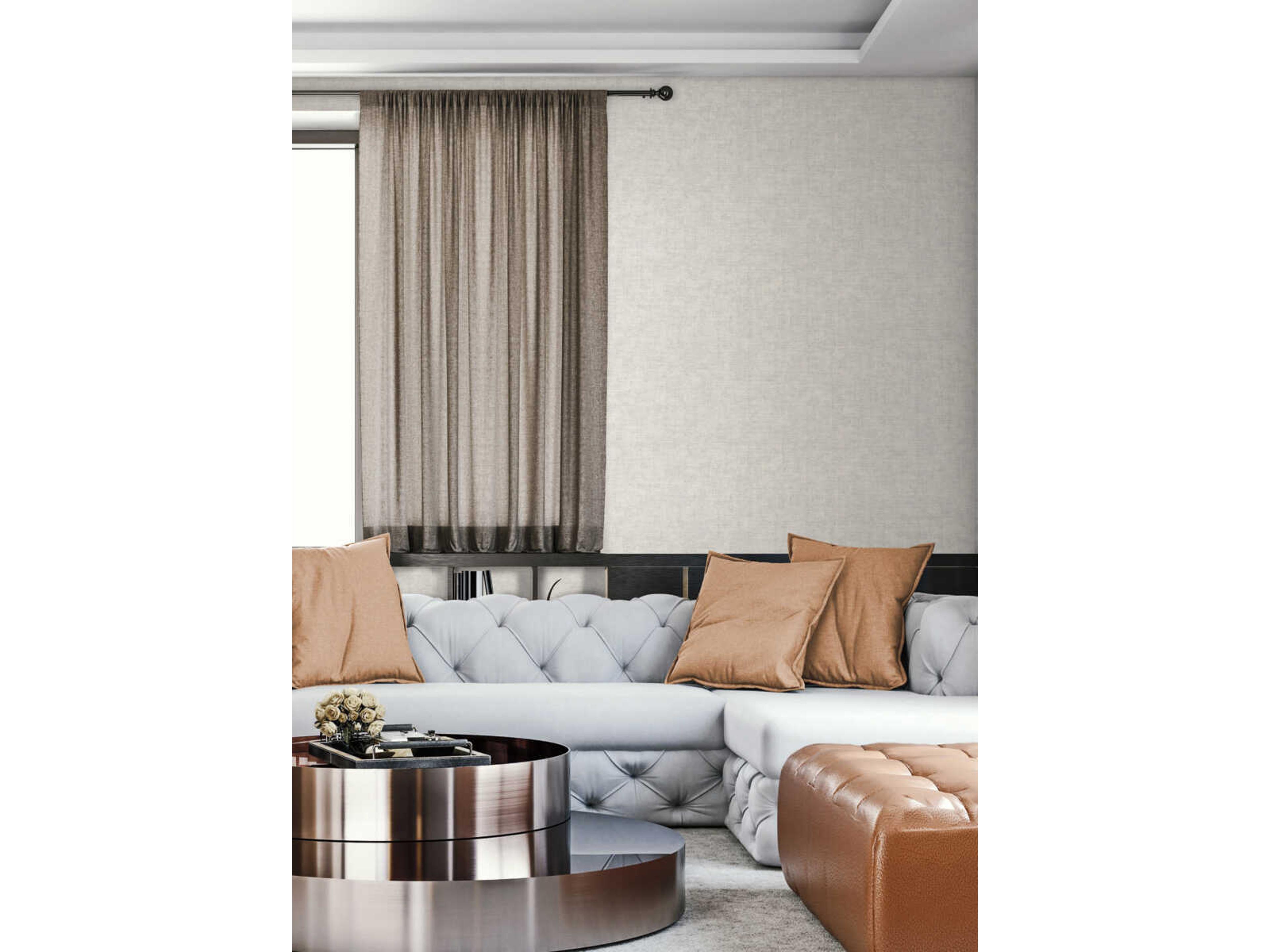 York Wallcoverings Signature Textures White Gunny Sack Texture Wallpaper