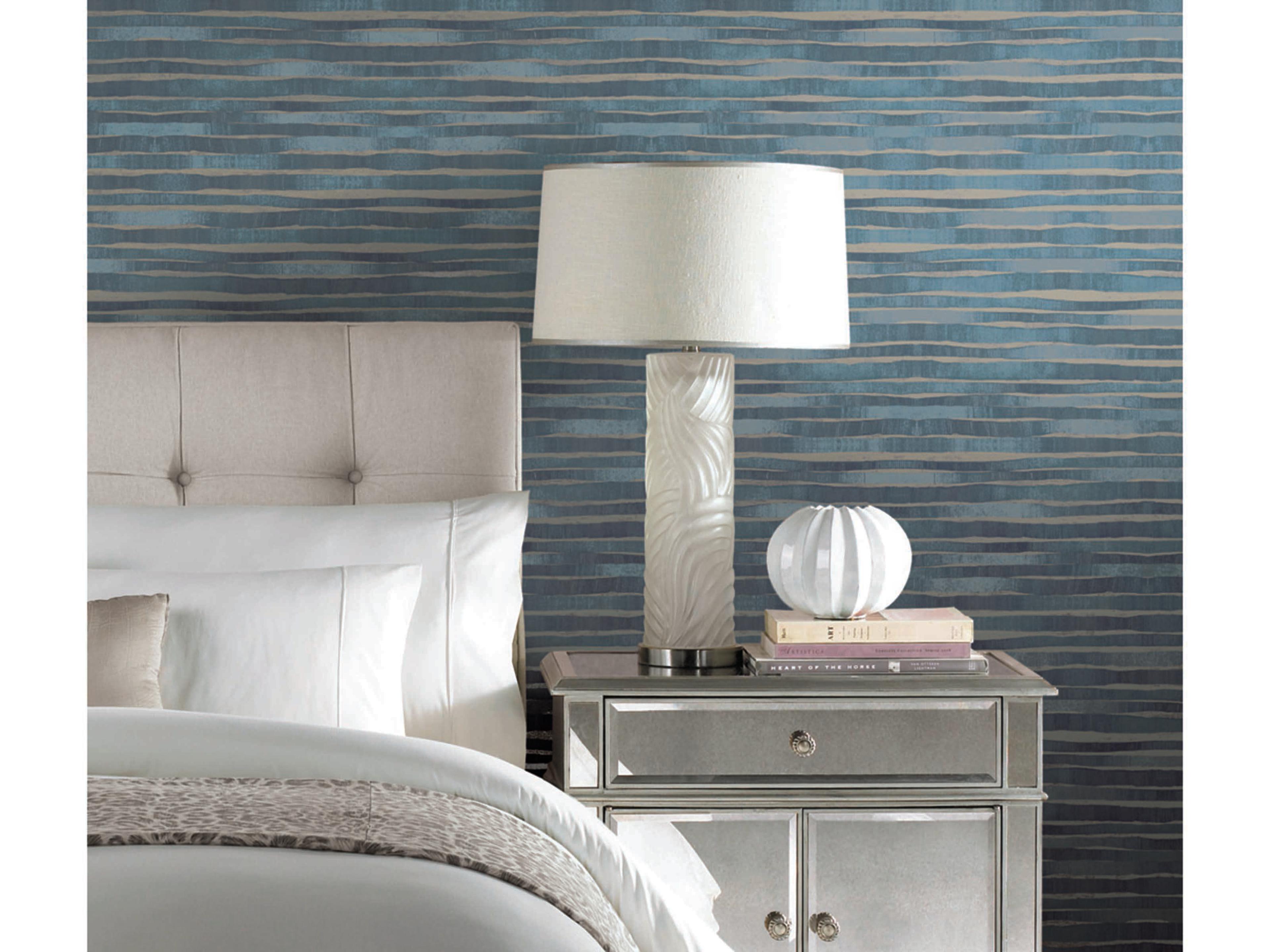 York Wallcoverings Ronald Redding 24 Karat Blue Dreamscapes Wallpaper