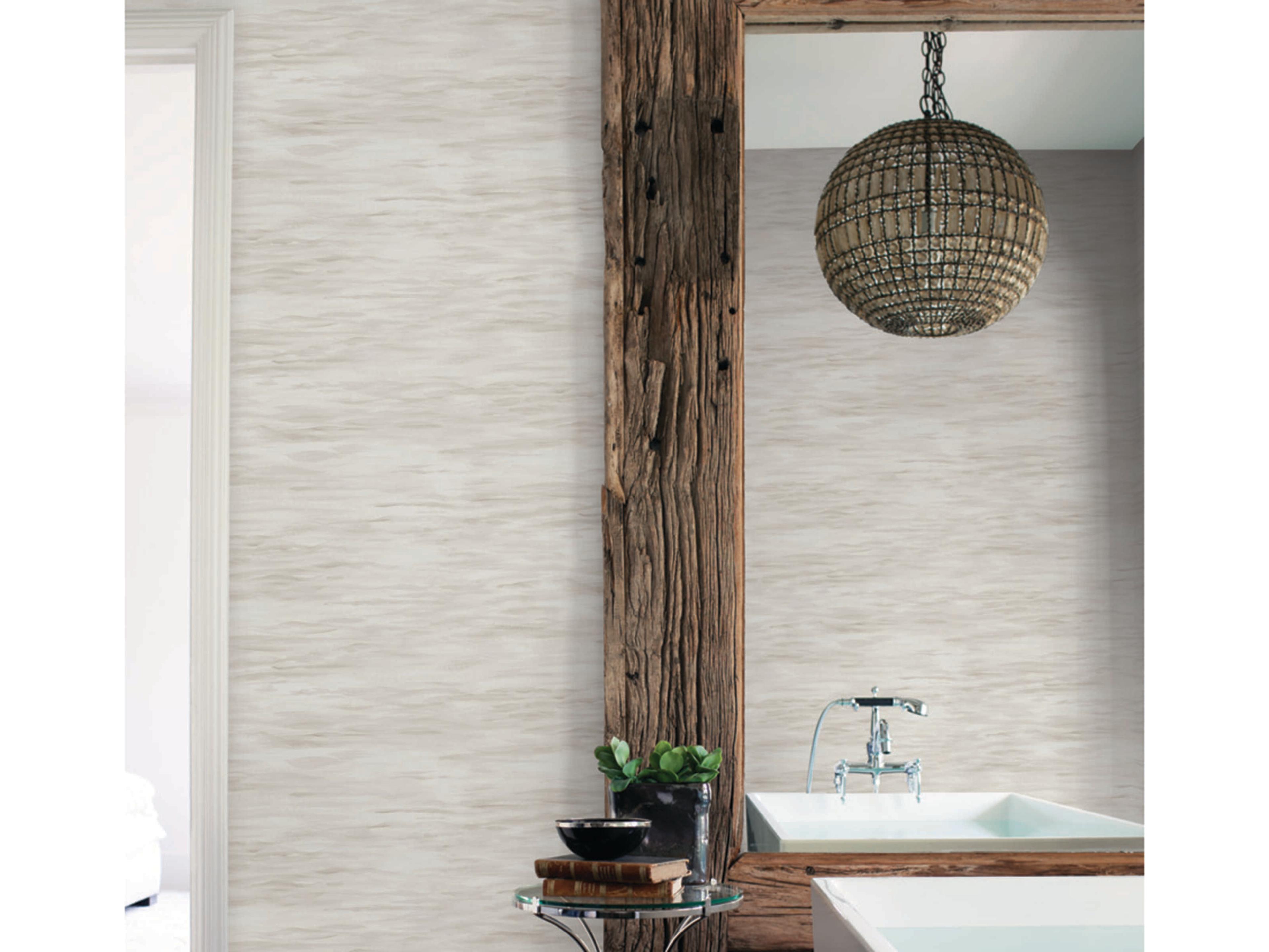 York Wallcoverings Mediterranean Neutral Ripples Wallpaper