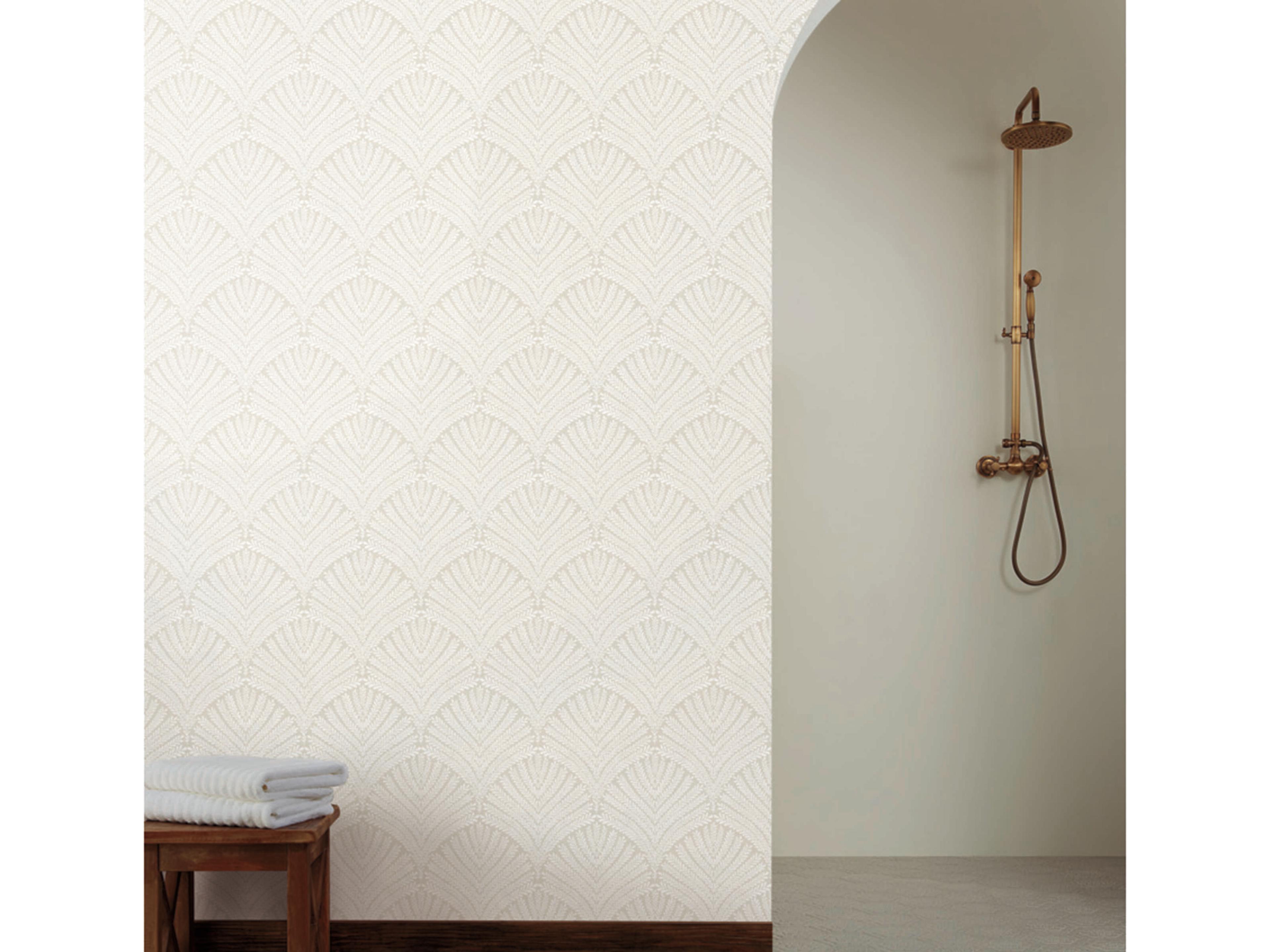 York Wallcoverings Mediterranean Off White Beachcomber Wallpaper