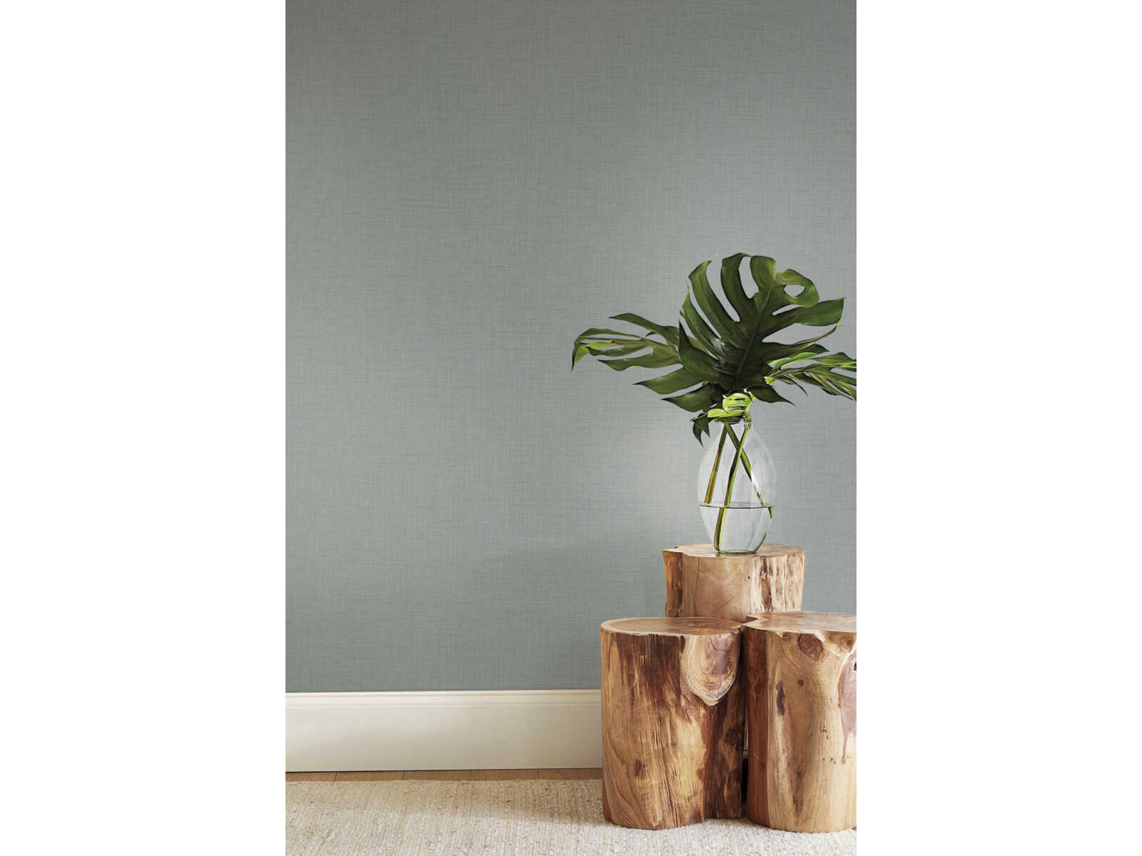 York Wallcoverings Natural Digest Green Turret Wallpaper