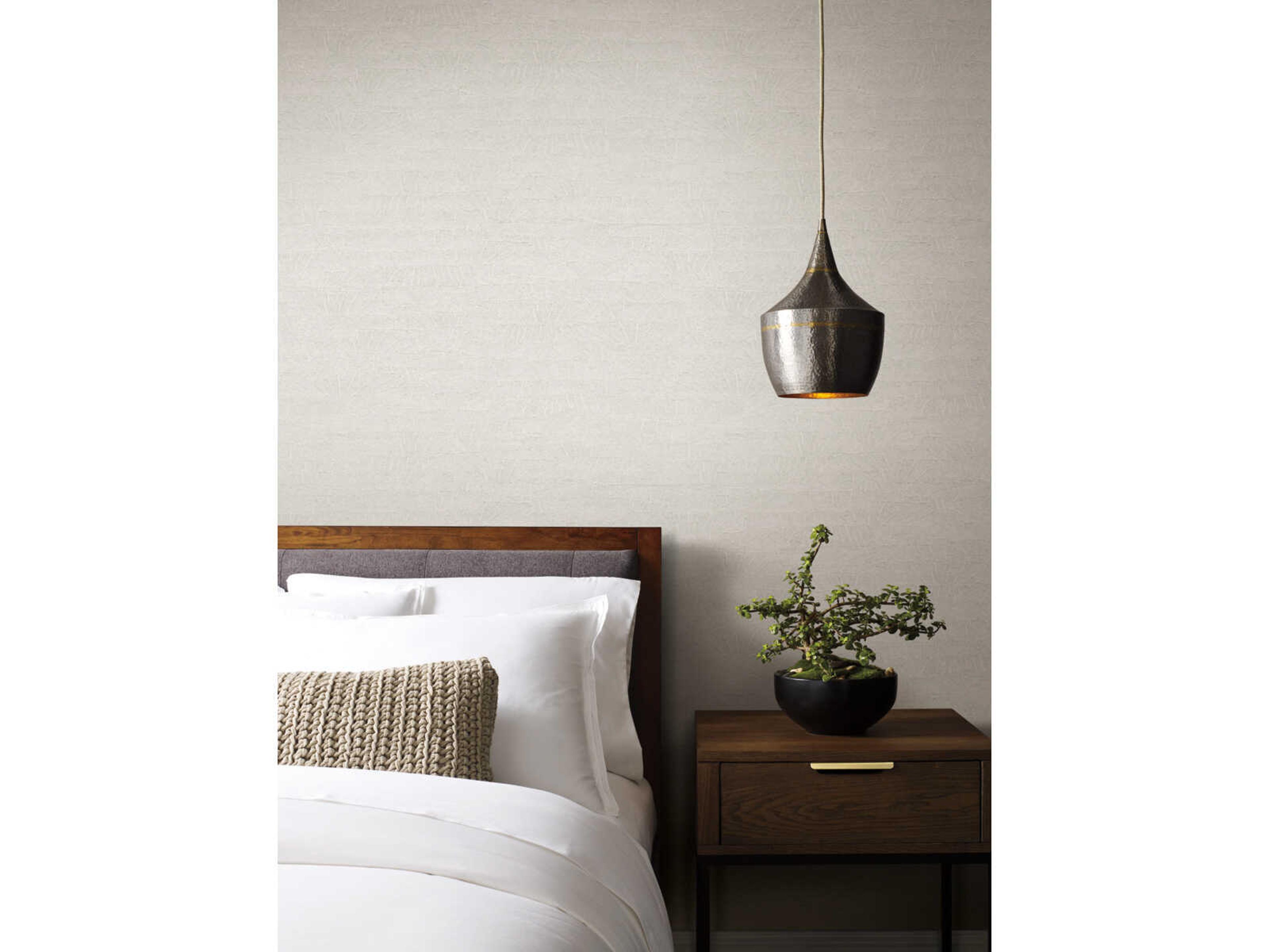 York Wallcoverings Natural Digest White On Deck Wallpaper