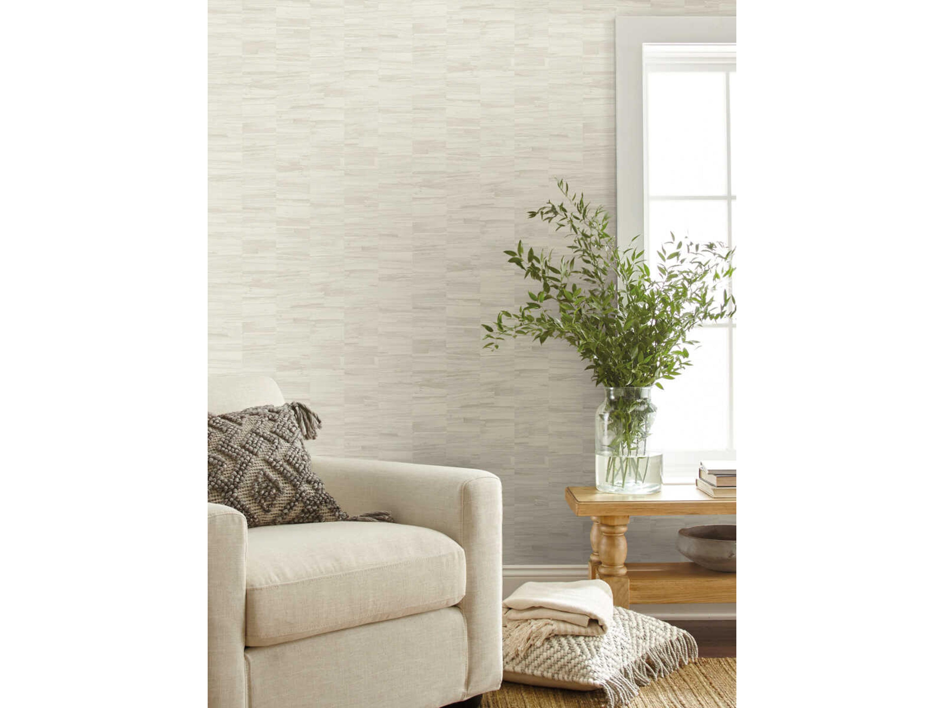 York Wallcoverings Magnolia Open Sheet Off White Reserve Wallpaper