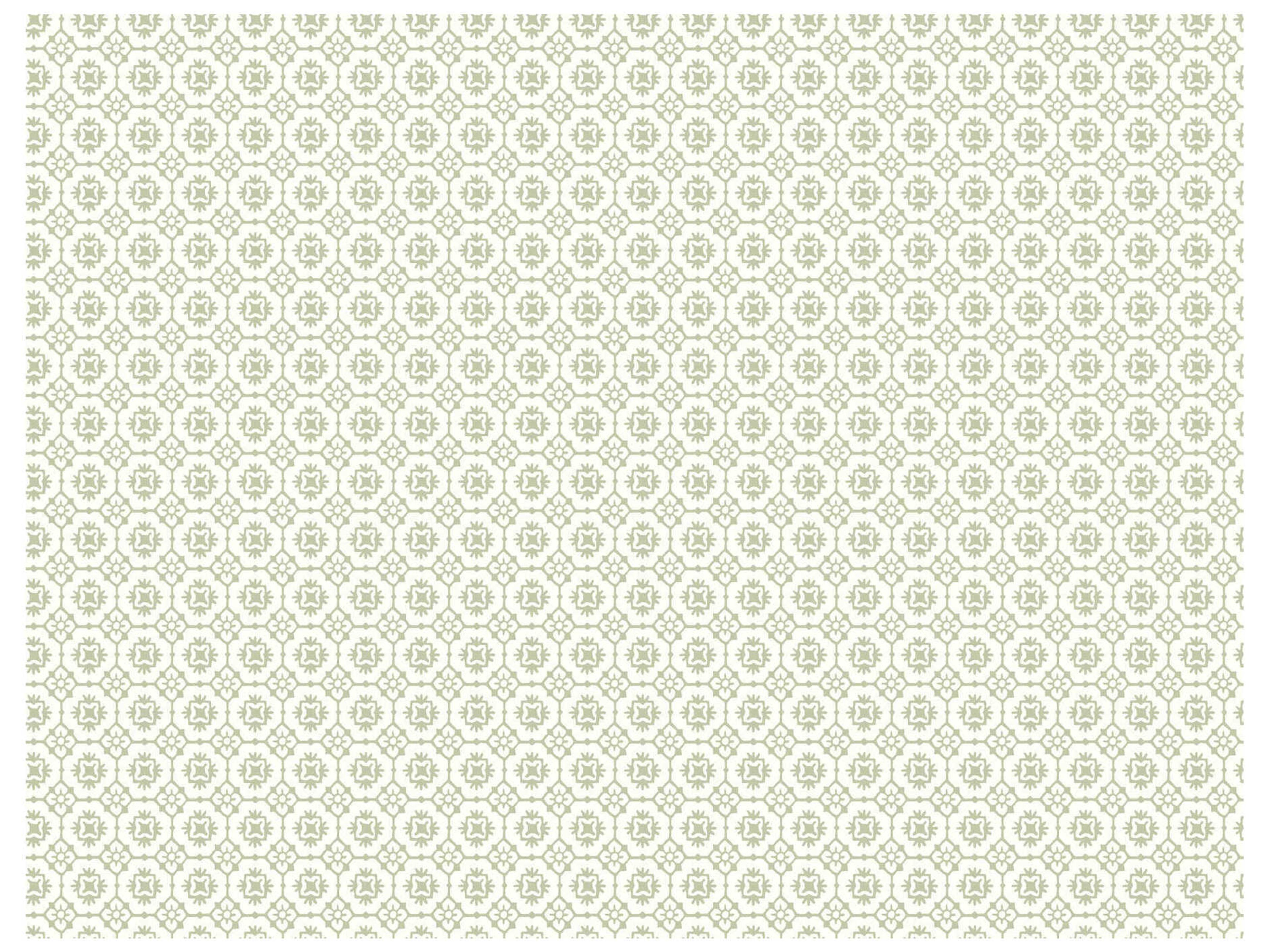 York Wallcoverings Antonina Vella Sage Floral Grid Wallpaper