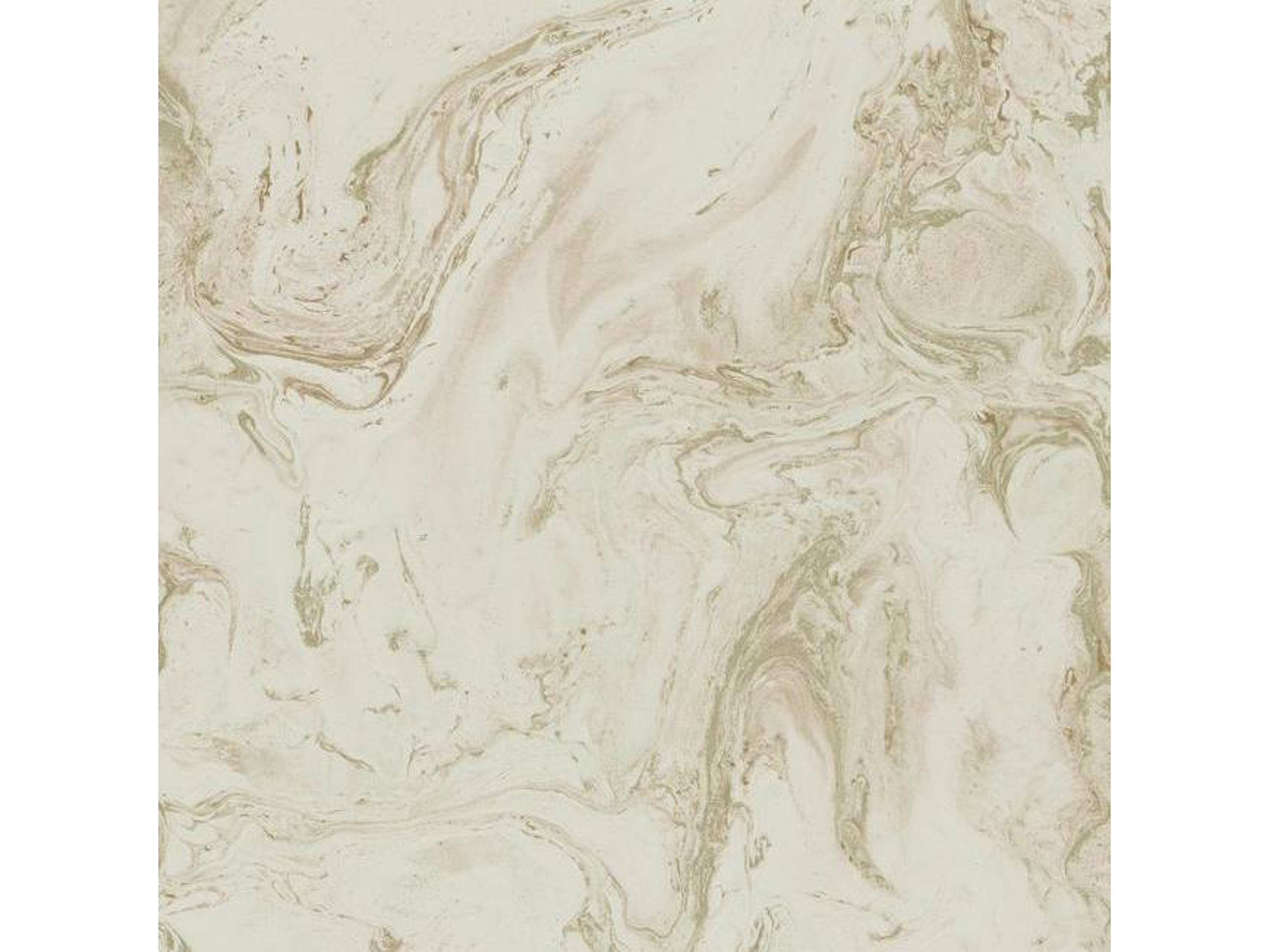 York Wallcoverings Antonina Vella Natural Opalescence Blush Metallic Oil Marble Wallpaper