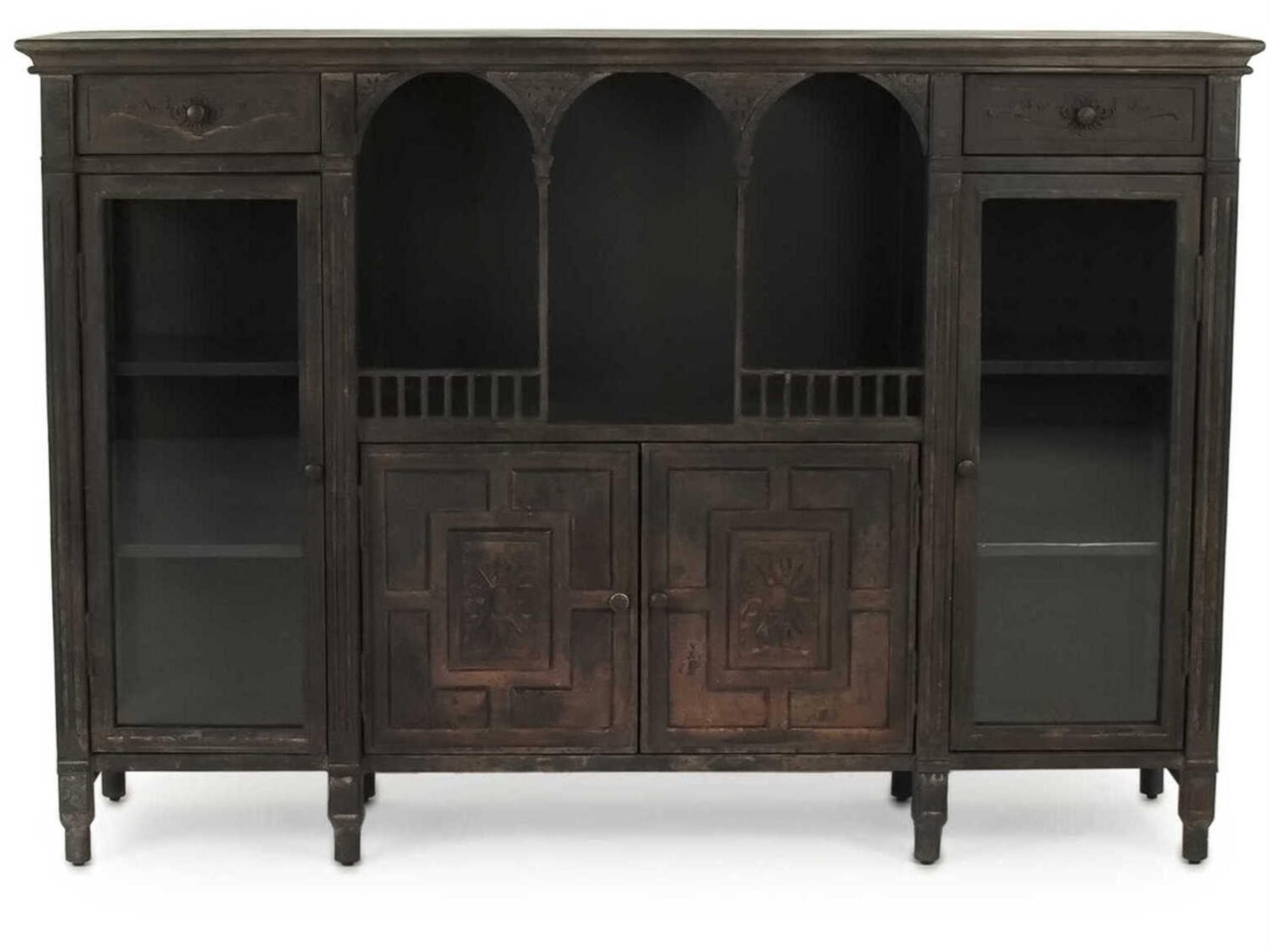 Zentique Esme 48" Rustic Grey Sideboard