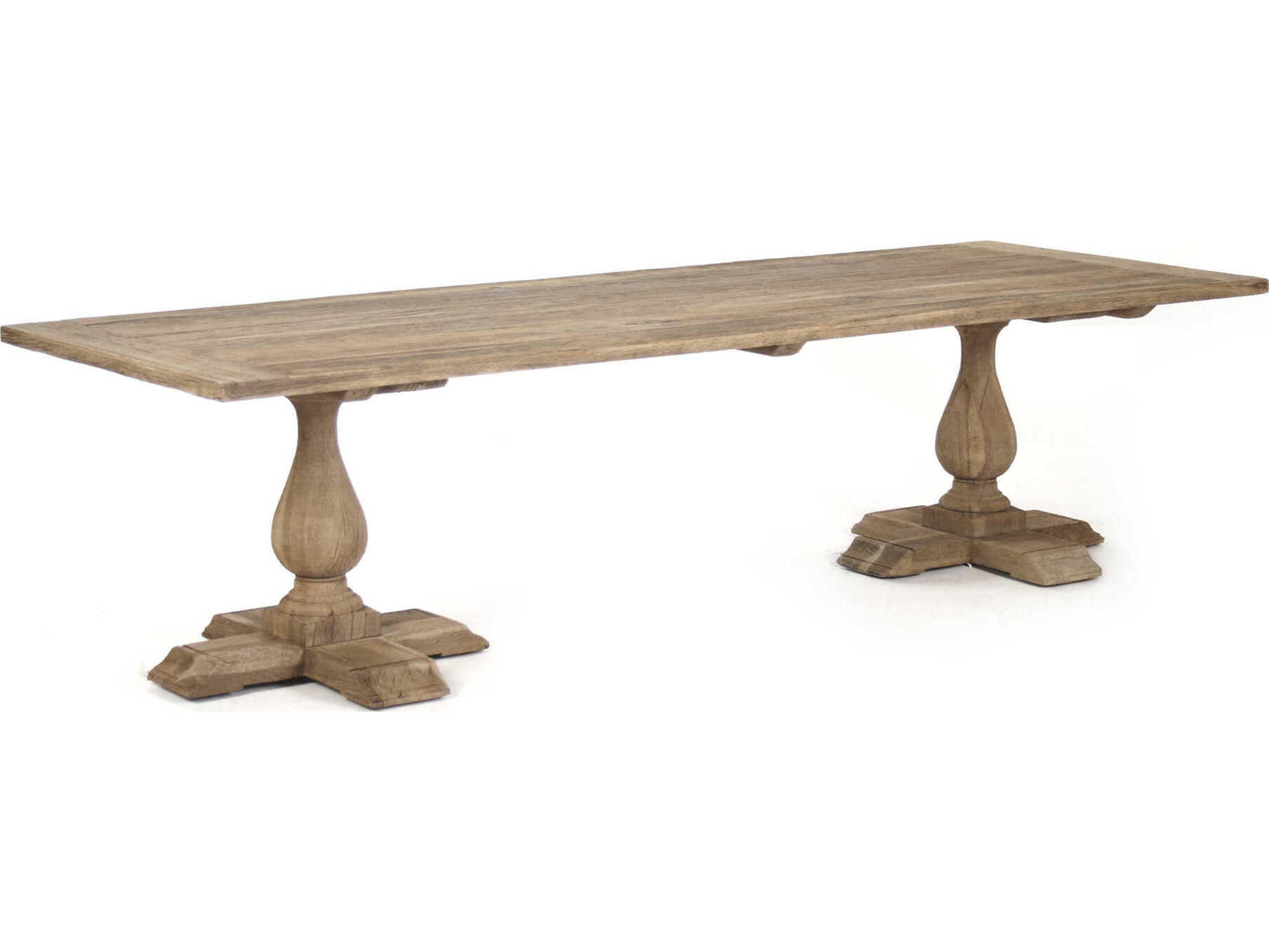 Zentique Evelien Rectangular Wood Dry Natural Coffee Table