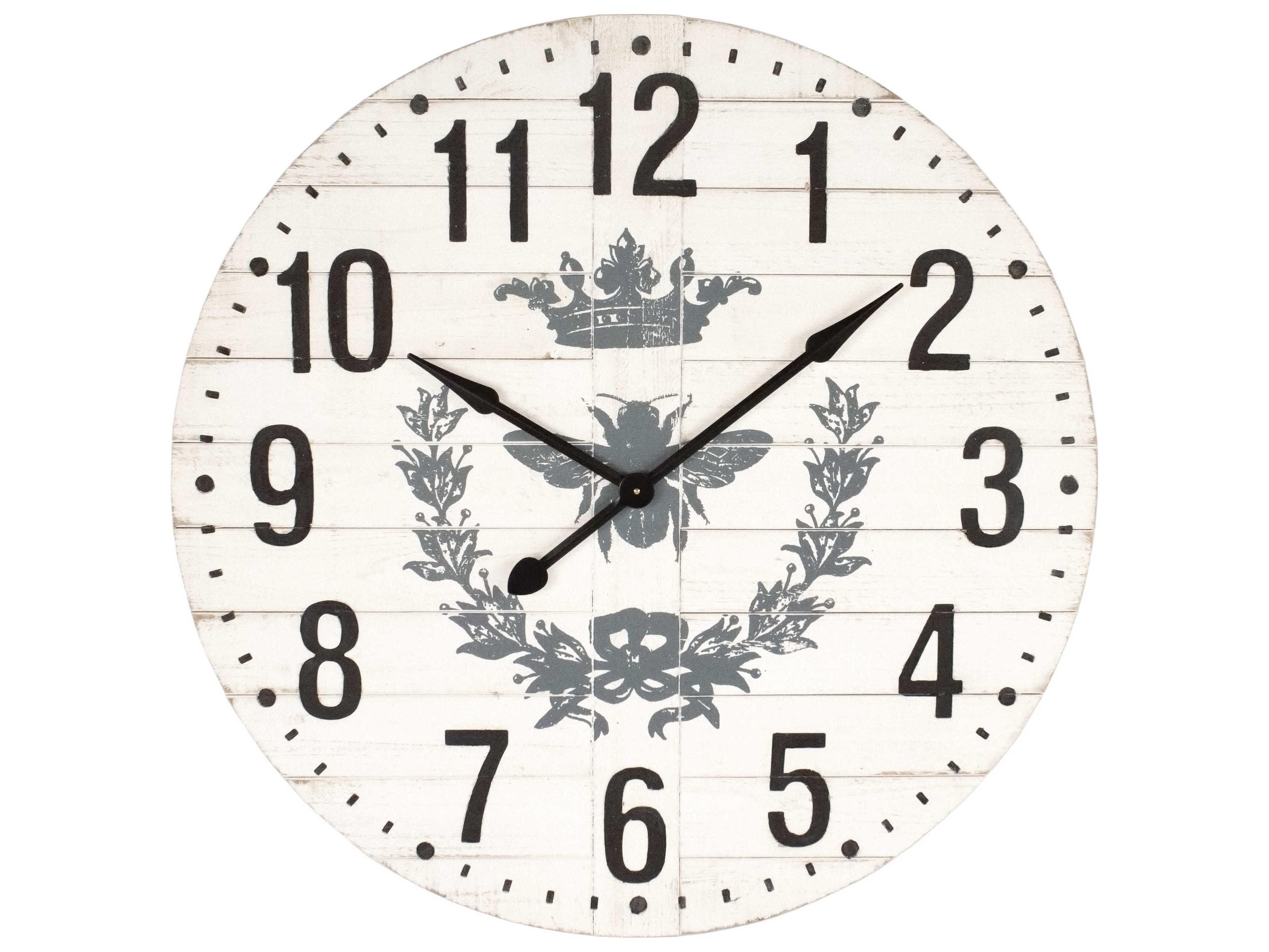 Zentique White Wall Clocks
