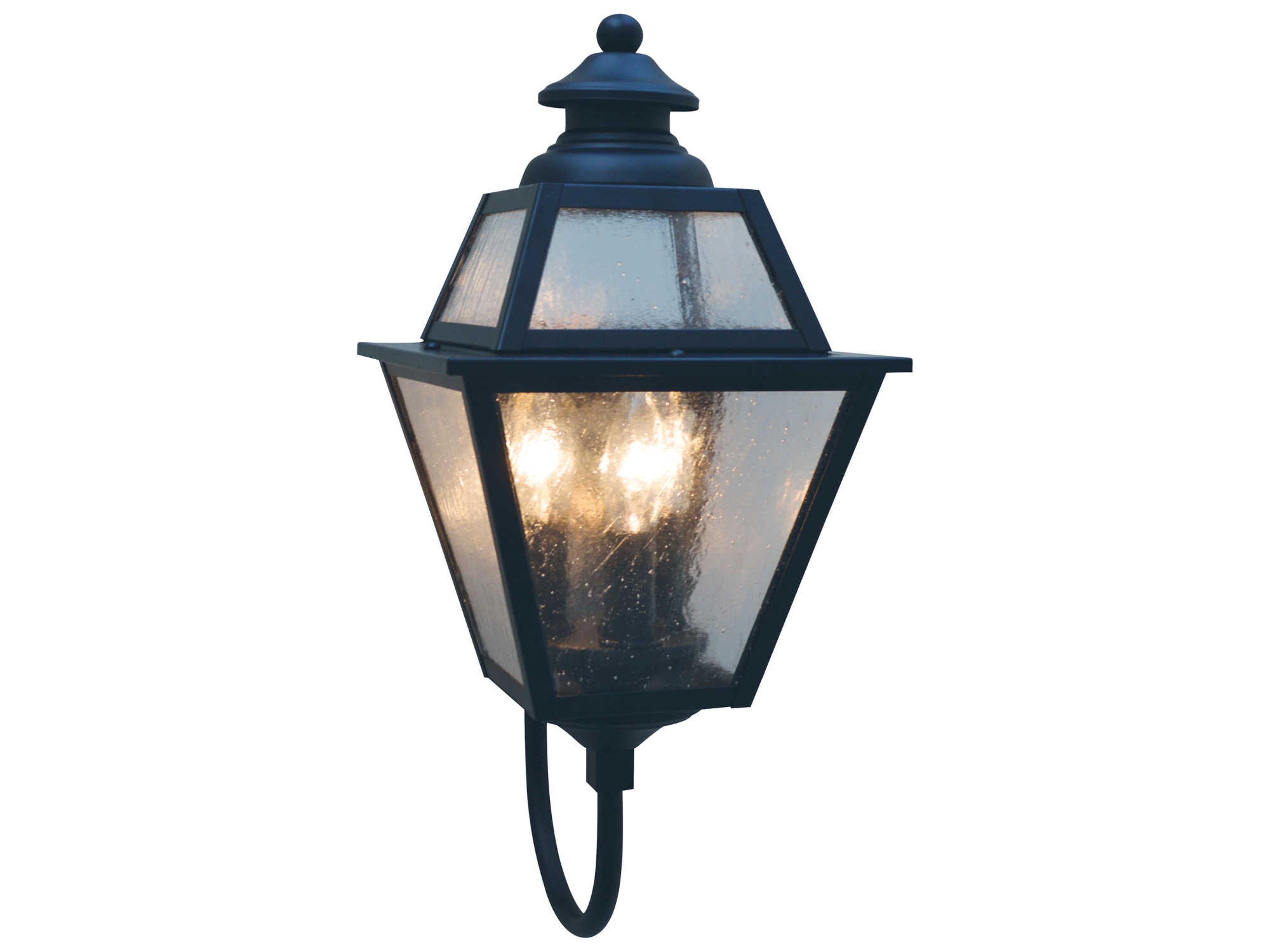 Arroyo Craftsman Inverness Glass Outdoor Wall Light
