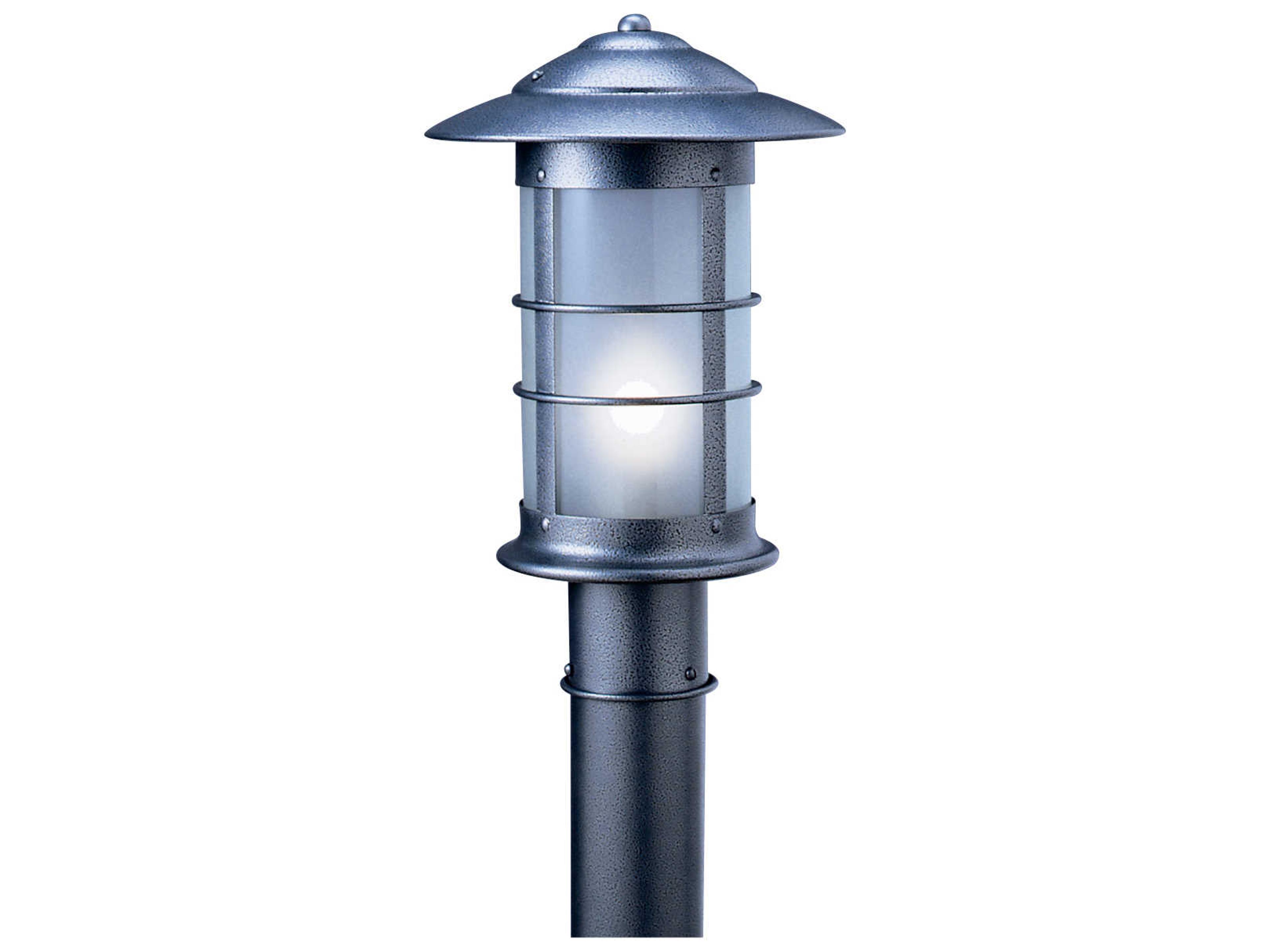 Arroyo Craftsman Newport 1 - Light Glass Outdoor Post Light